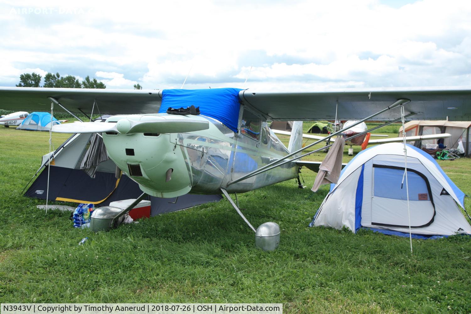 N3943V, 1948 Cessna 170 C/N 18262, 1948 Cessna 170, c/n: 18262