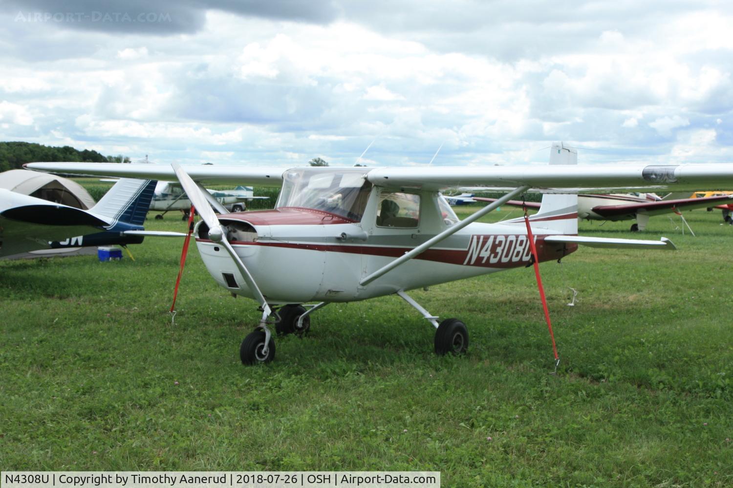 N4308U, 1964 Cessna 150D C/N 15060308, 1964 Cessna 150D, c/n: 15060308