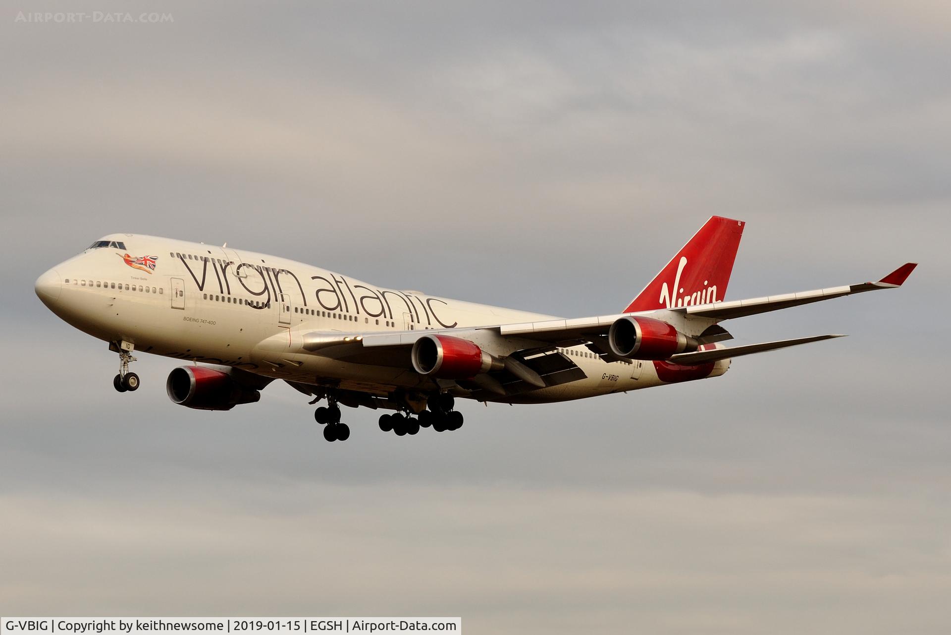 G-VBIG, 1996 Boeing 747-4Q8 C/N 26255, Nice Visitor.