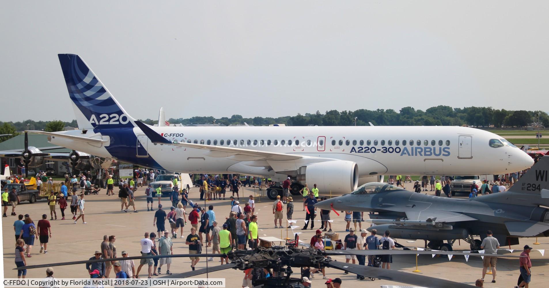 C-FFDO, 2015 Bombardier CSeries CS300 (BD-500-1A11) C/N 55002, A220-300
