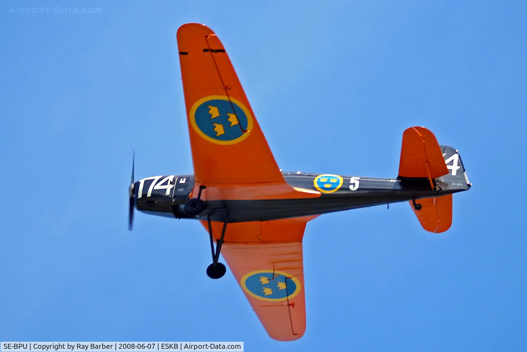 SE-BPU, 1941 Klemm Kl-35D C/N 2009-79, SE-BPU   (5060) Klemm KI.135D [2009] Stockholm-Barkarby~SE 07/06/2008