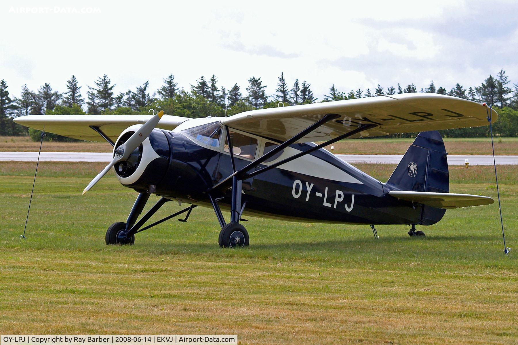 OY-LPJ, 1944 Fairchild UC-61A Argus II (24W-41A) C/N 834, OY-LPJ   Fairchild UC-61A Argus [834] Stauning~OY 14/06/2008