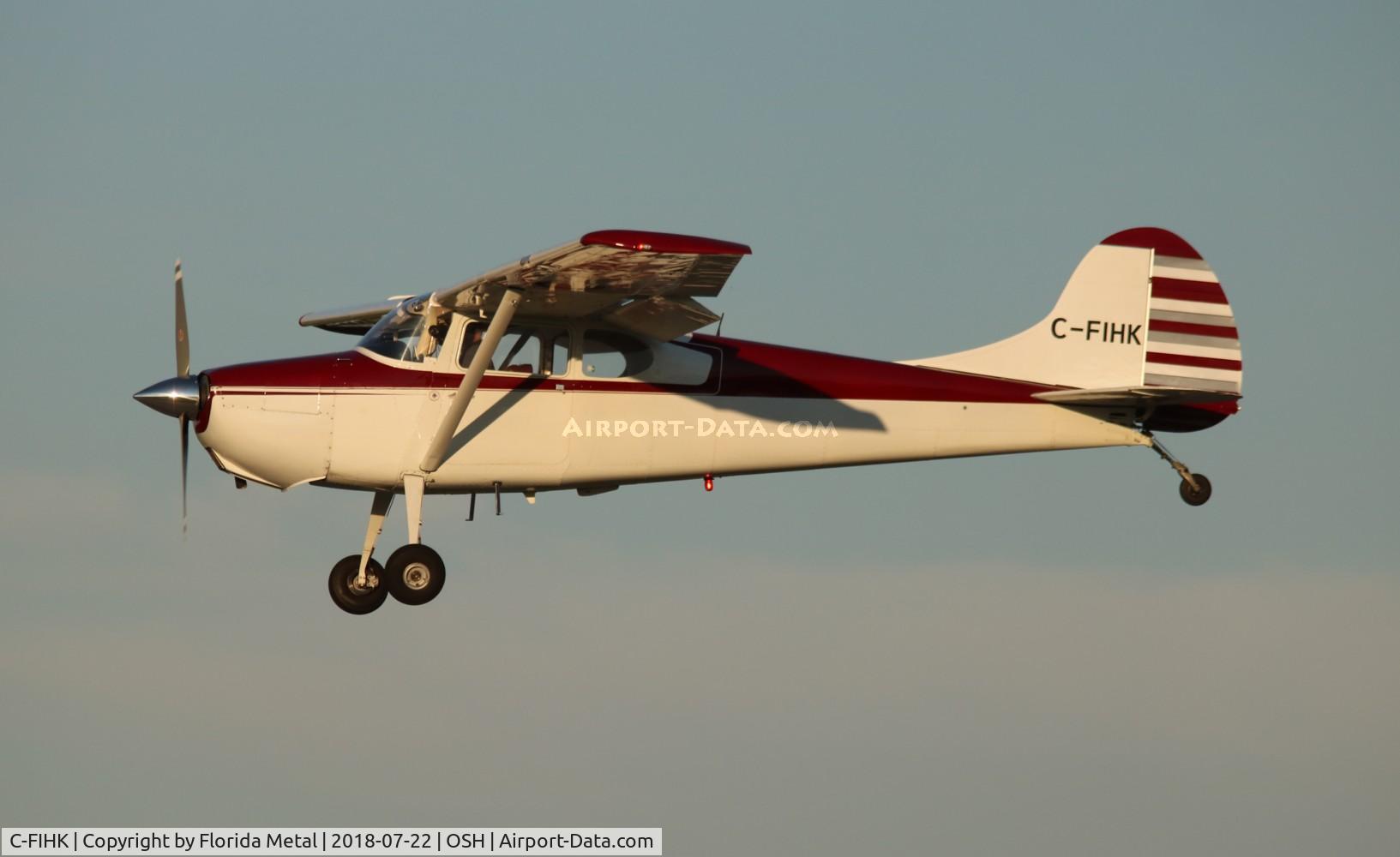 C-FIHK, 1953 Cessna 170B C/N 25656, Cessna 170B
