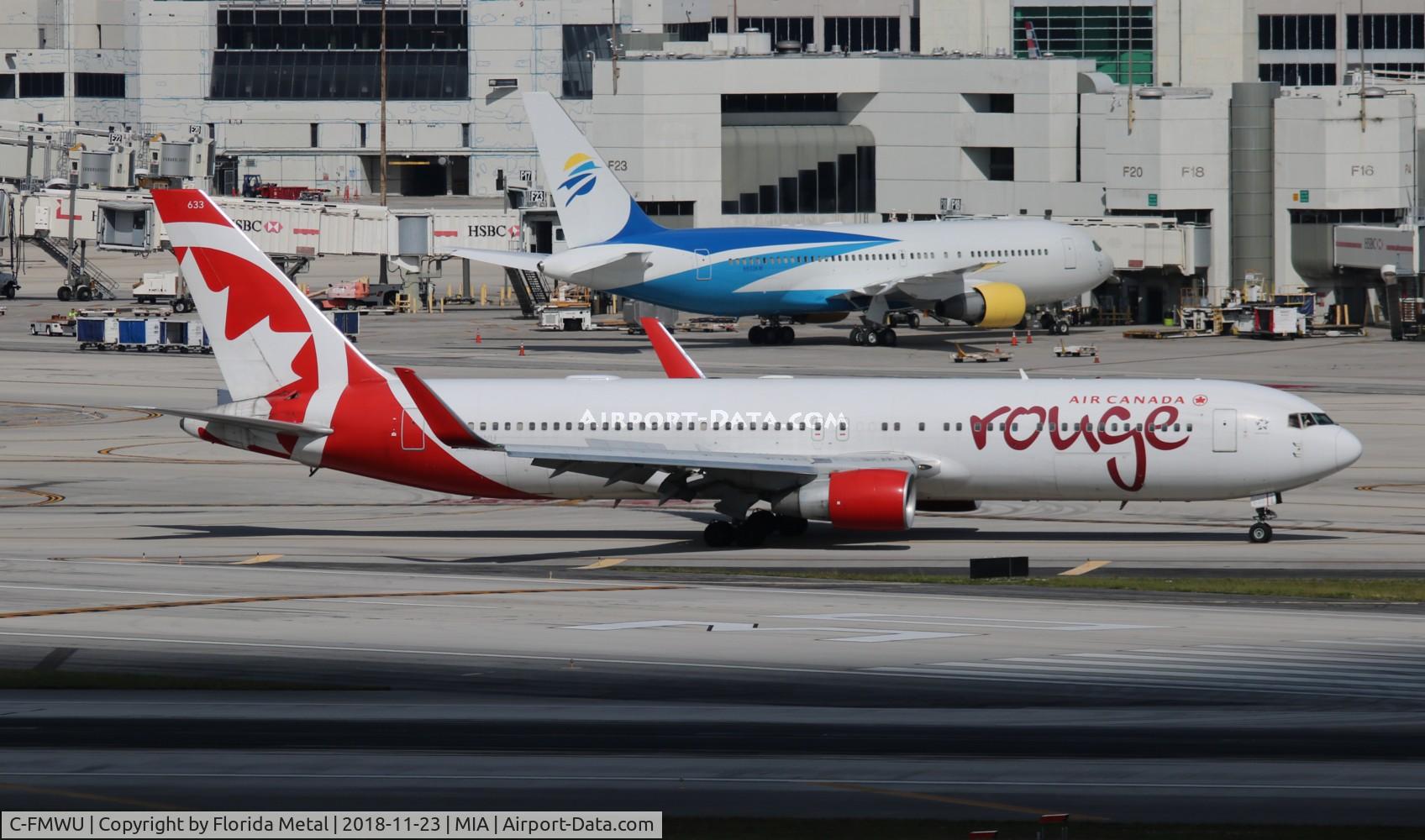 C-FMWU, 1995 Boeing 767-333 C/N 25585, Rouge