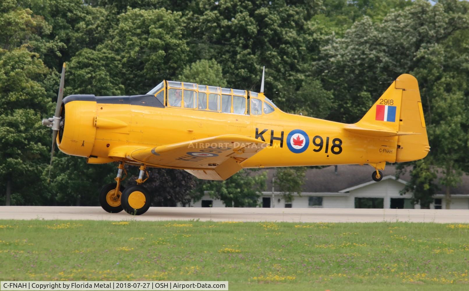 C-FNAH, 1941 Noorduyn AT-16 Harvard II C/N 66-2651, Harvard
