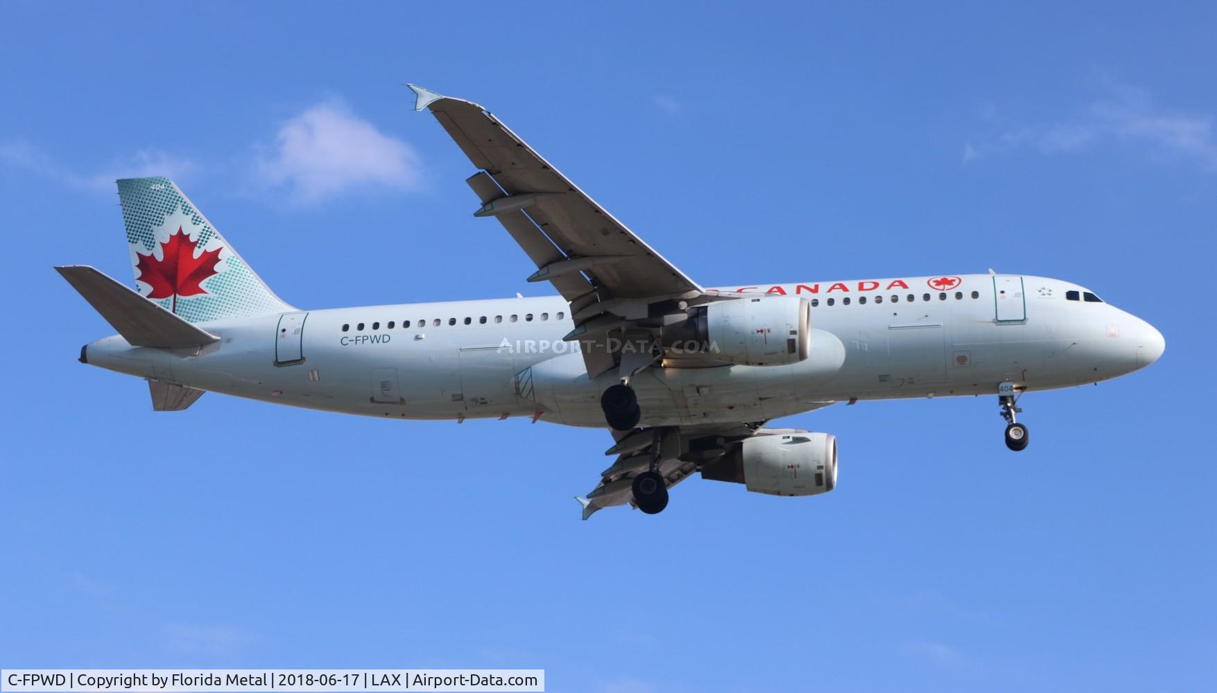 C-FPWD, 1991 Airbus A320-211 C/N 231, Air Canada