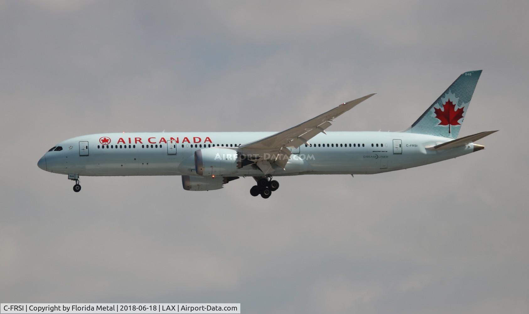 C-FRSI, 2017 Boeing 787-9 Dreamliner C/N 37176, Air Canada