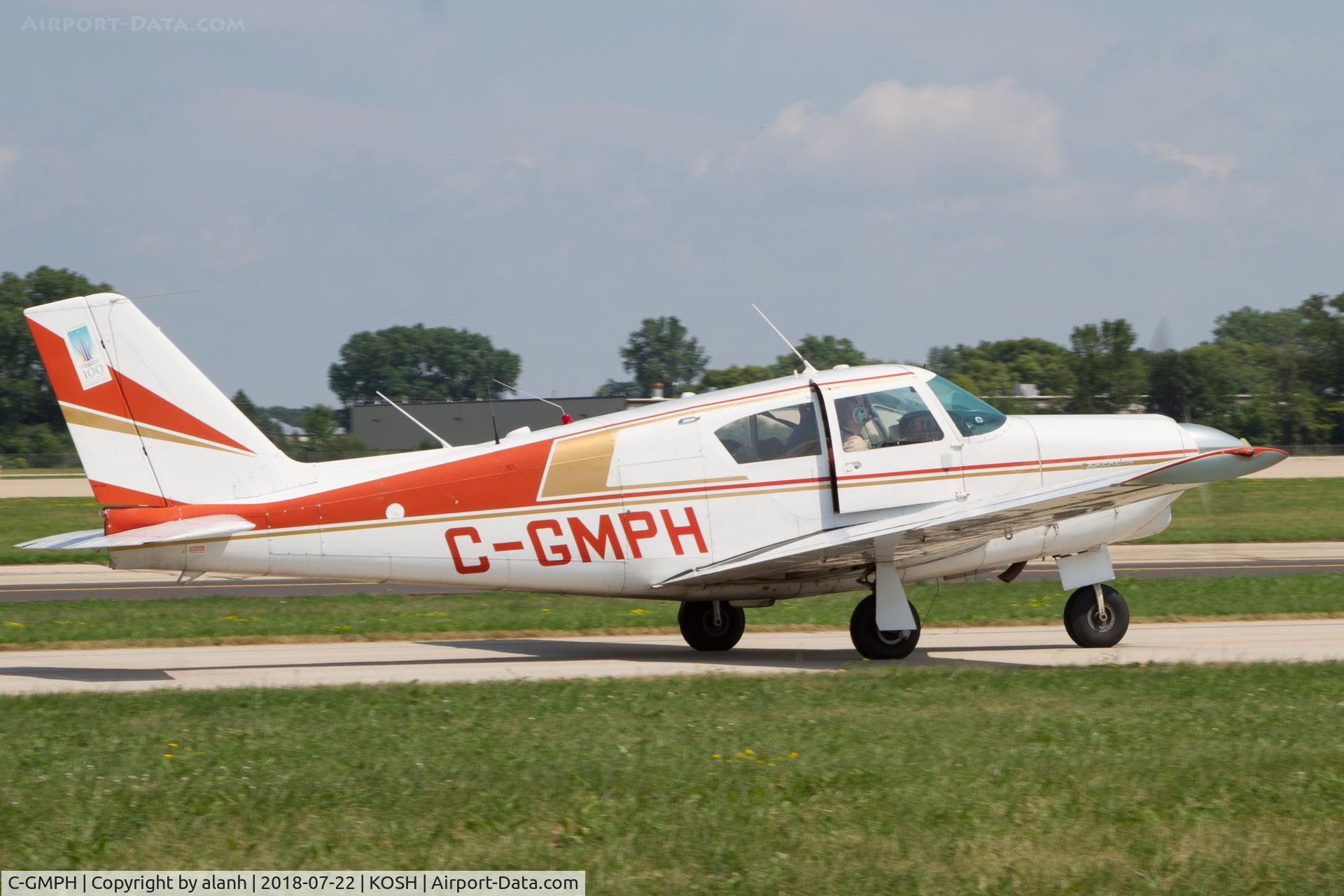 C-GMPH, 1960 Piper PA-24 C/N 24 1694, Taxying at AirVenture 2018