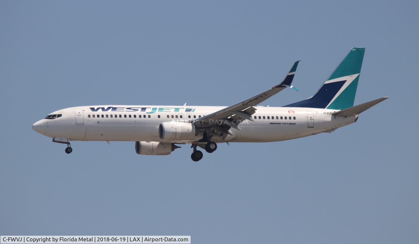 C-FWVJ, 2011 Boeing 737-8CT C/N 37962, West Jet