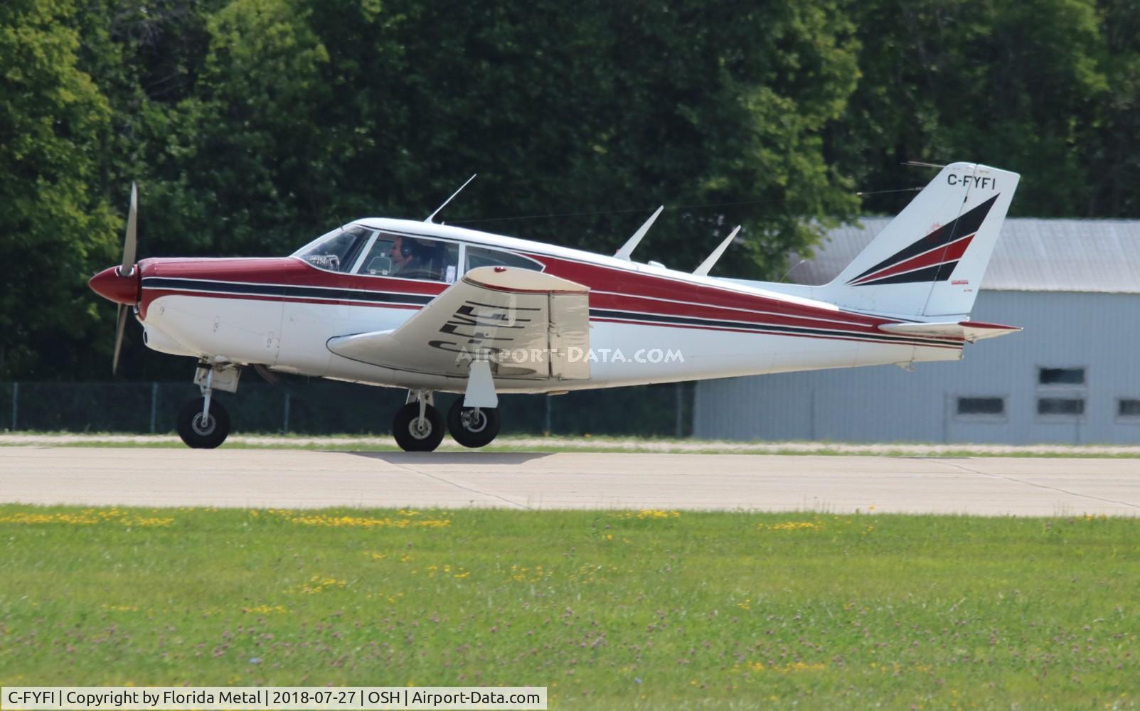C-FYFI, 1960 Piper PA-24-250 Comanche C/N 24-1786, PA-24
