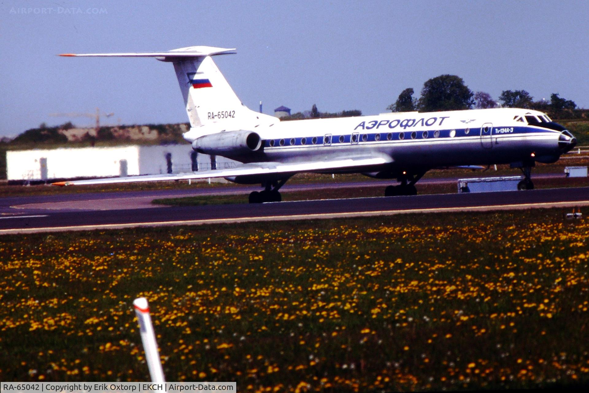 RA-65042, 1978 Tupolev Tu-134A-3 C/N 49350, RA-65042
