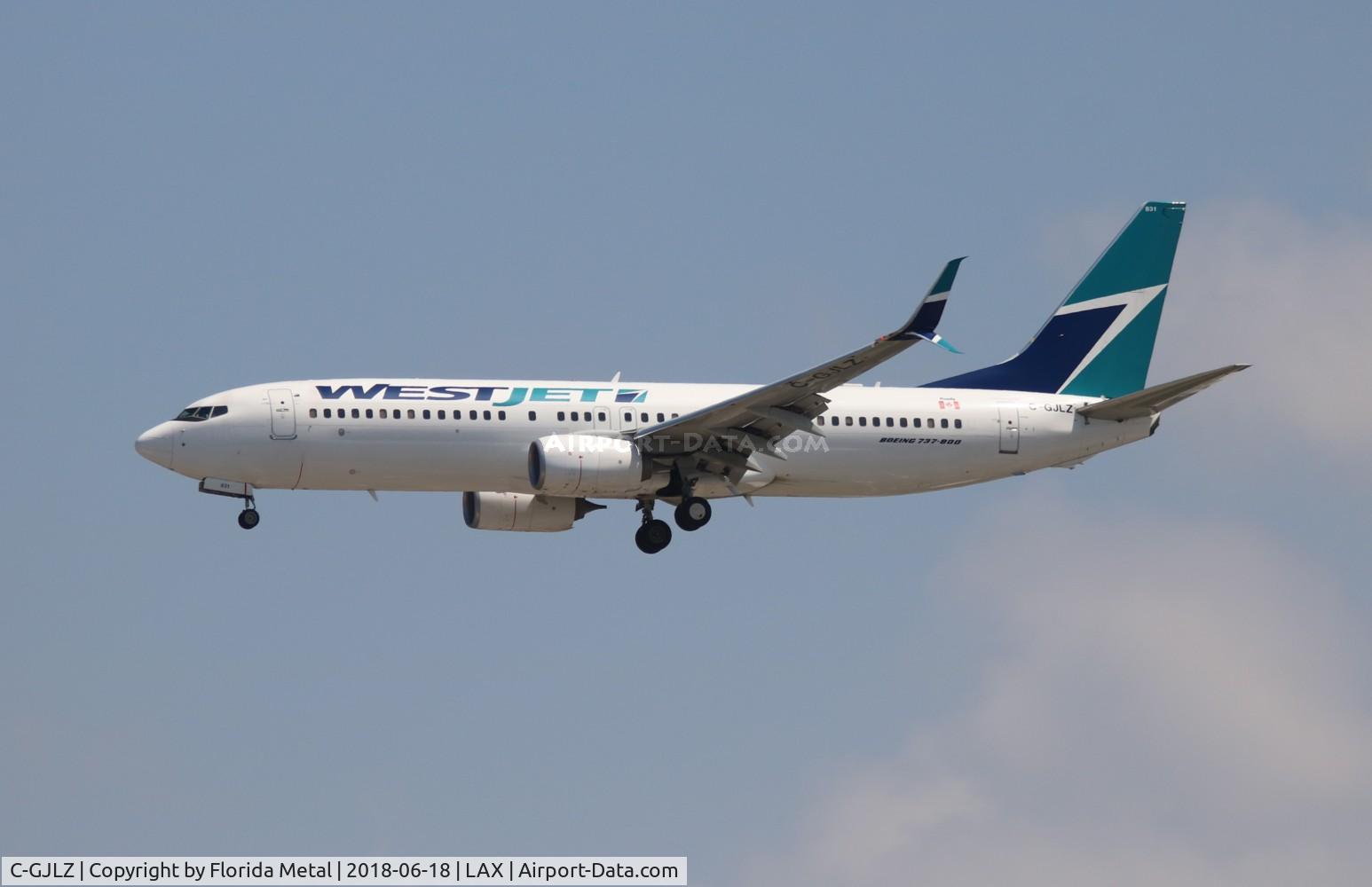 C-GJLZ, 2014 Boeing 737-8CT C/N 60125, West Jet