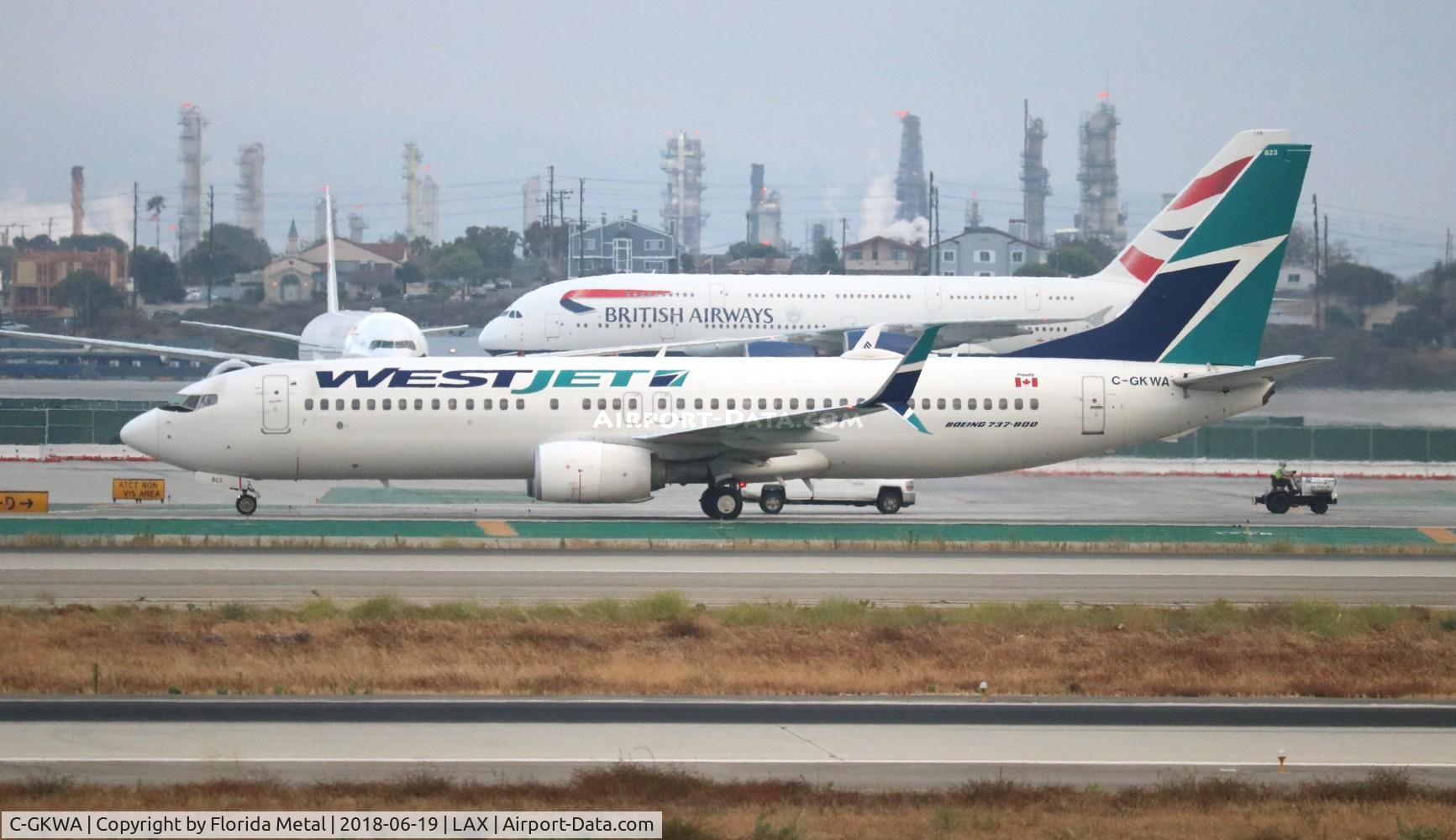 C-GKWA, 2013 Boeing 737-8CT C/N 39089, West Jet