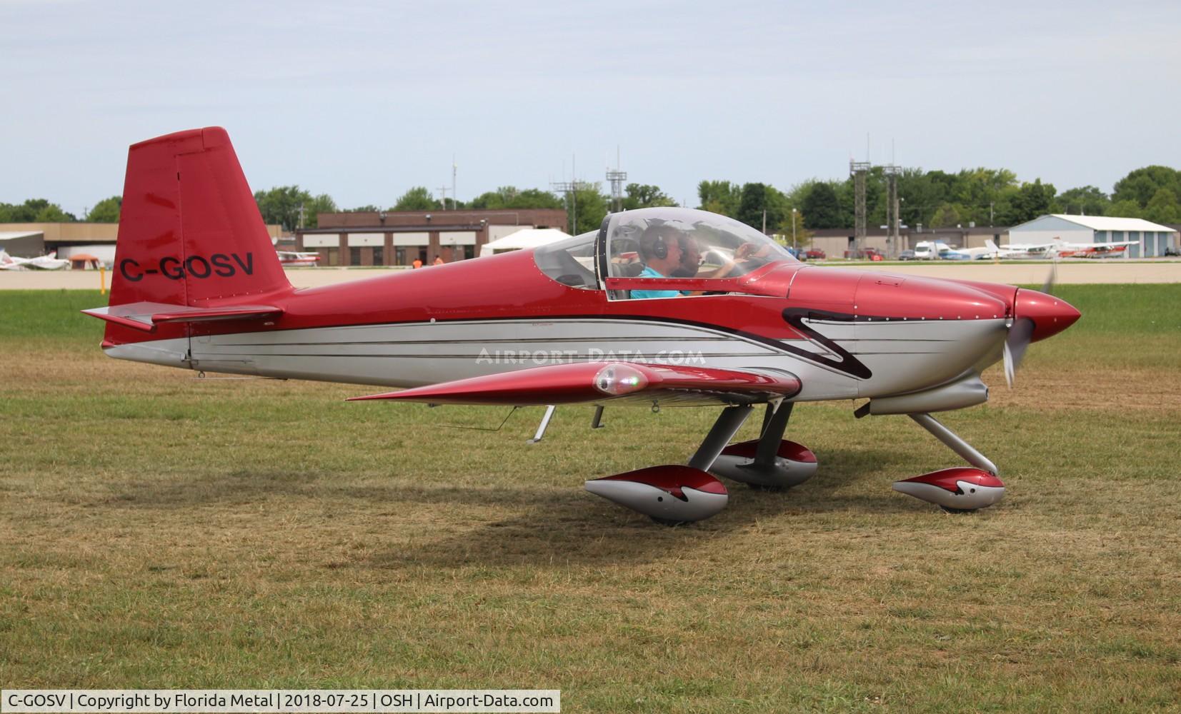 C-GOSV, 2006 Vans RV-7A C/N 72368, Vans RV-7A