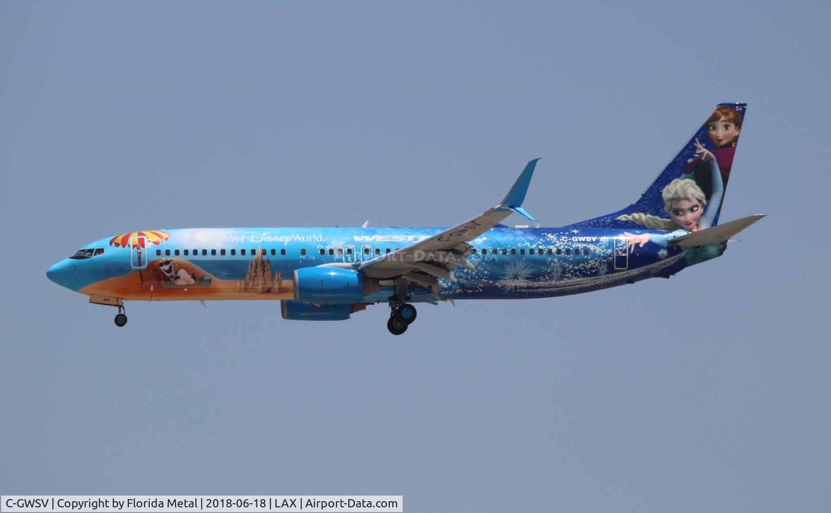 C-GWSV, 2009 Boeing 737-8CT C/N 37158, West Jet