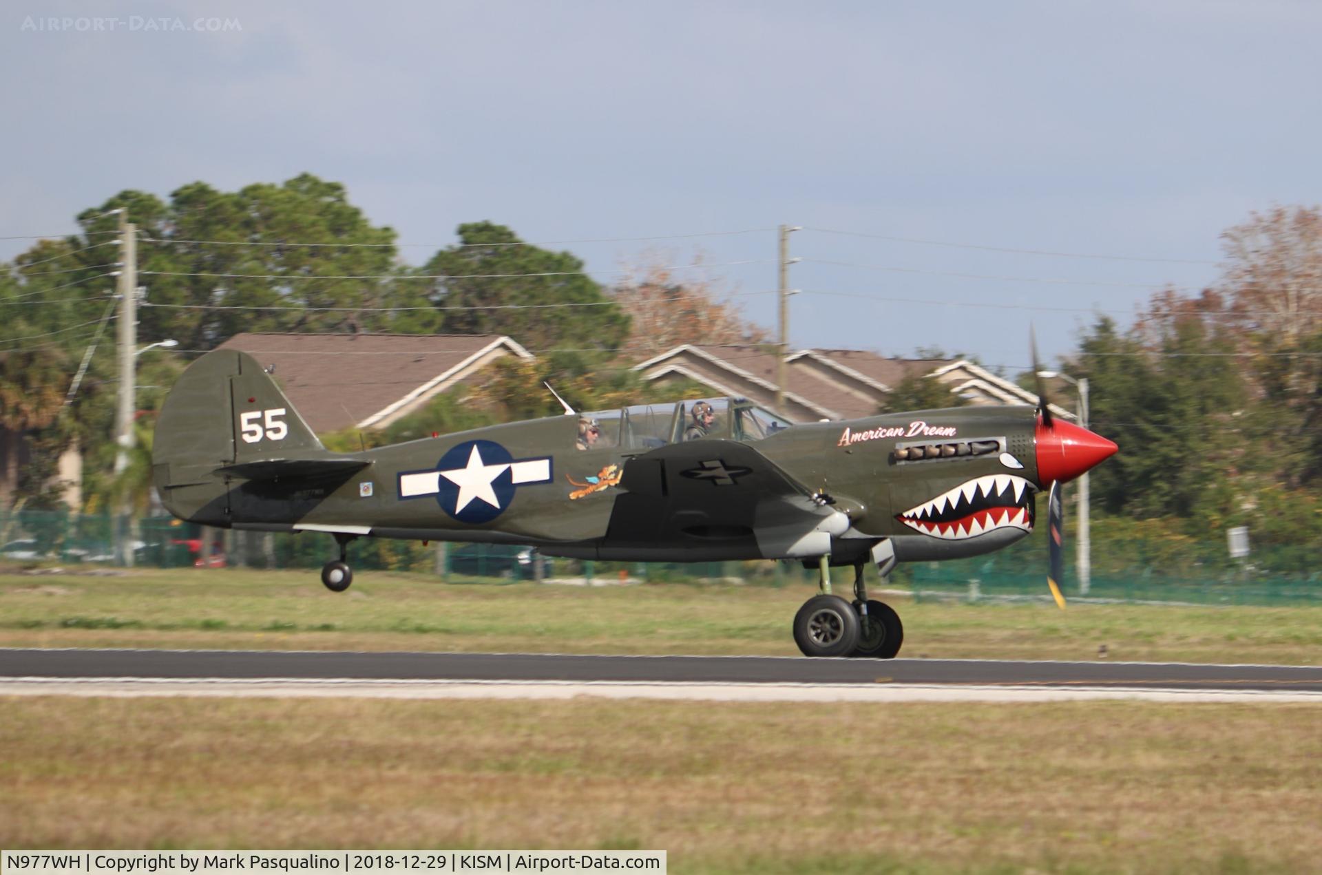 N977WH, 1942 Curtiss P-40N C/N 42-10497, Curtiss P-40N