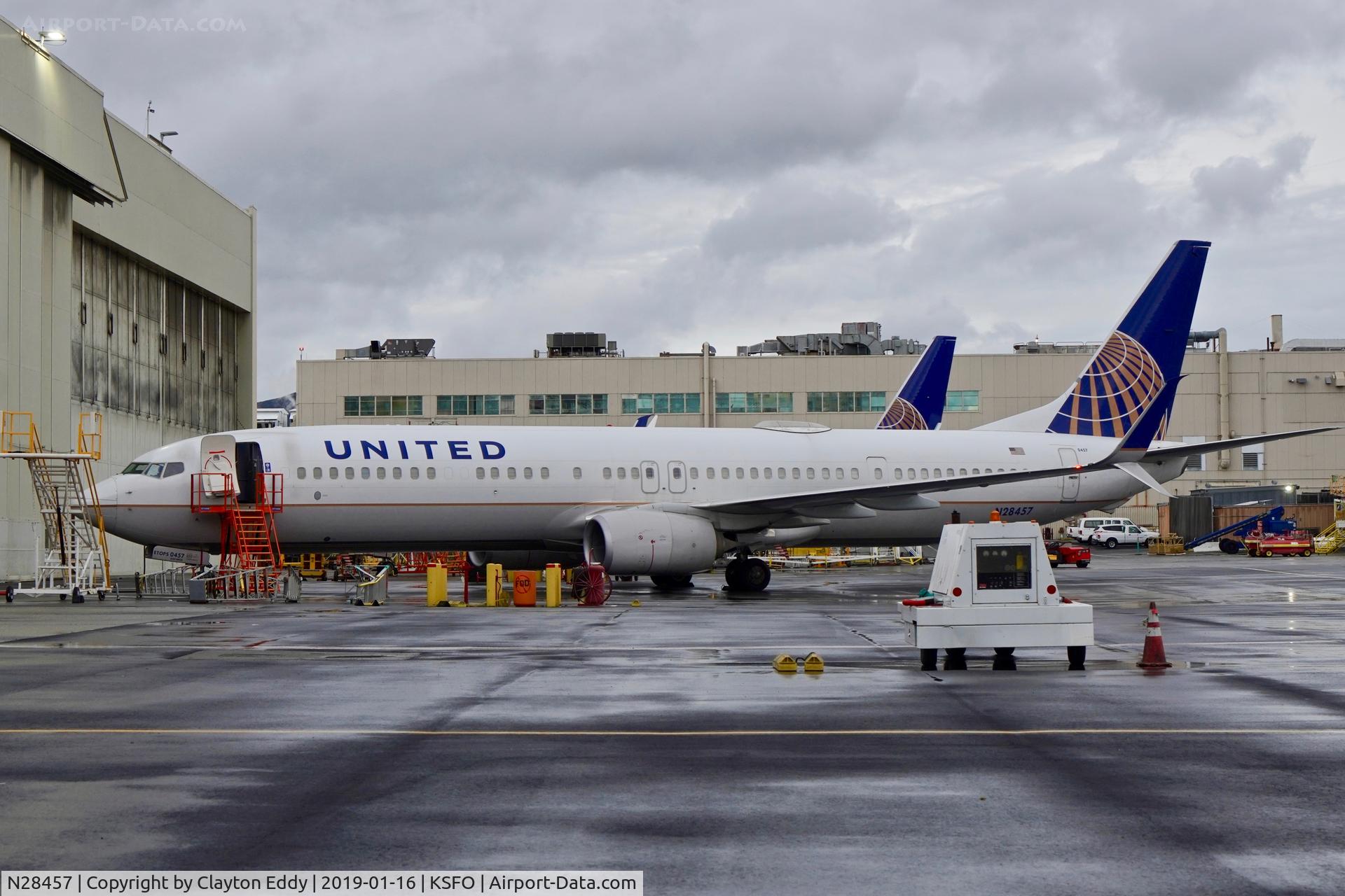 N28457, 2012 Boeing 737-924/ER C/N 41744, SFO 2019.