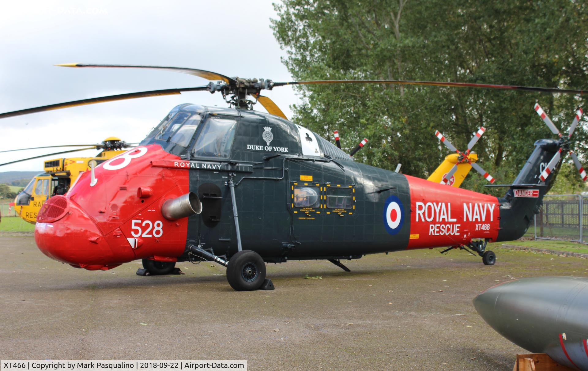 XT466, 1965 Westland Wessex HU.5 C/N WA288, Westland Wessex HU.5 at the Morayvia Aerospace Centre