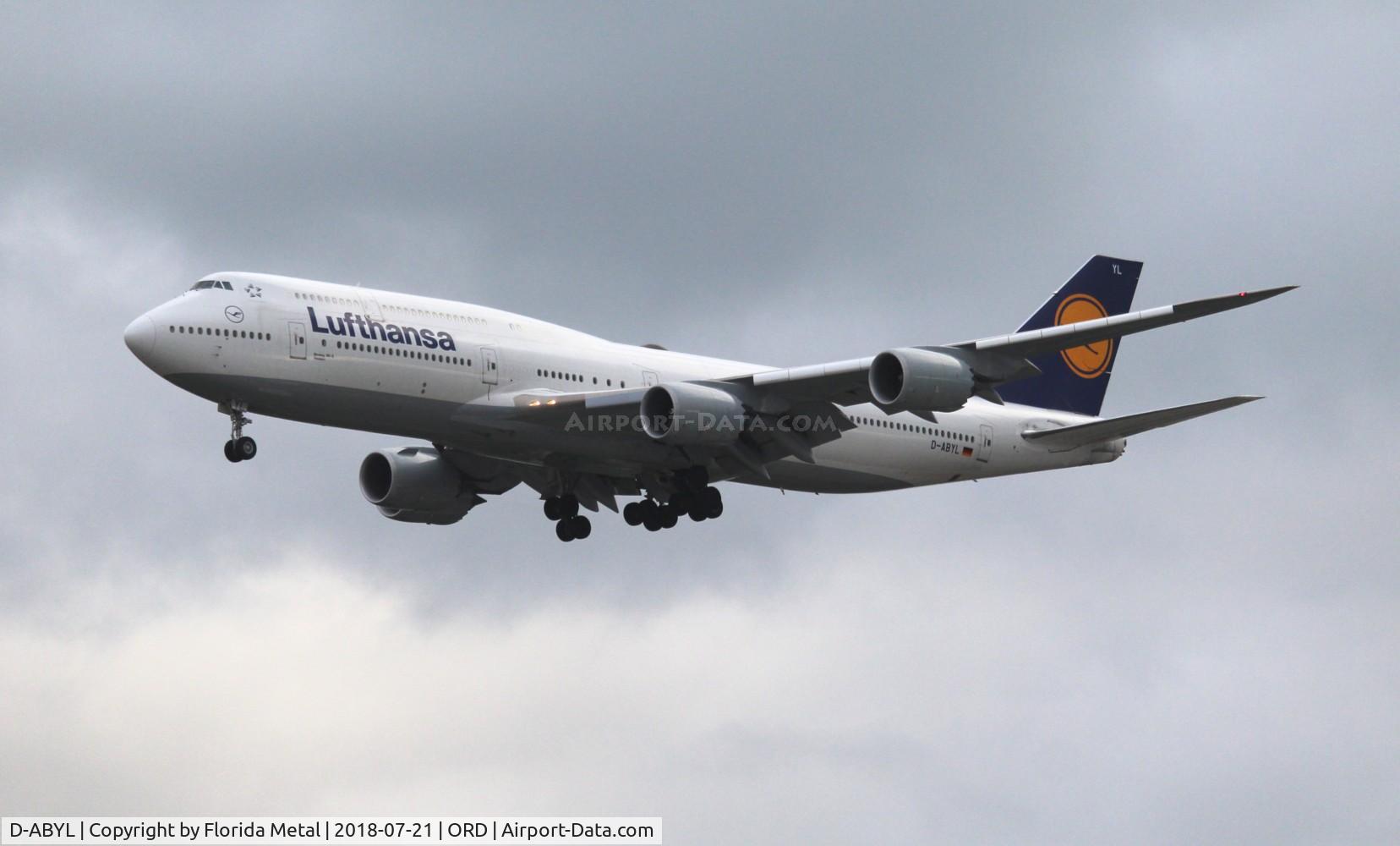 D-ABYL, 2014 Boeing 747-830 C/N 37836, Lufthansa