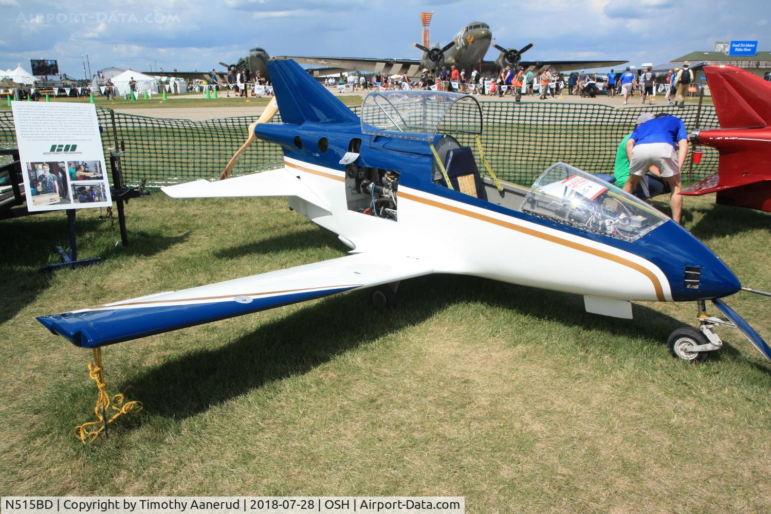 N515BD, 2018 Bede BD-5G C/N 5-15, 2018 Bede BD-5G, c/n: 5-15, powered by a 75 hp AMW 225