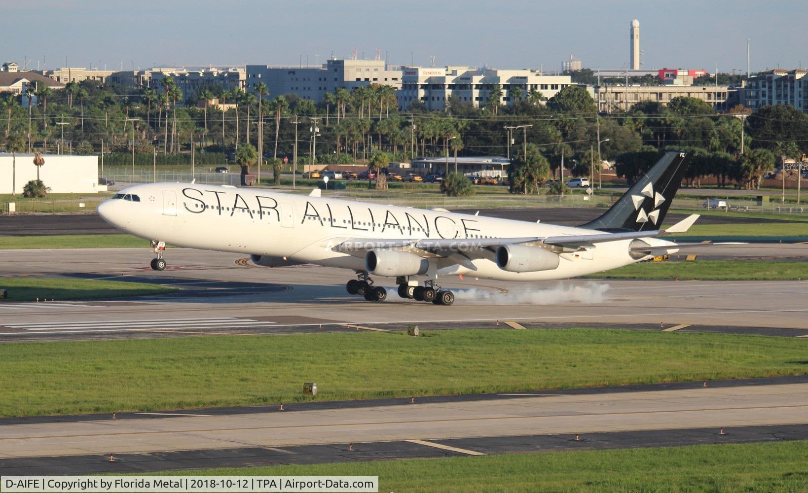 D-AIFE, 2001 Airbus A340-313X C/N 434, Lufthansa
