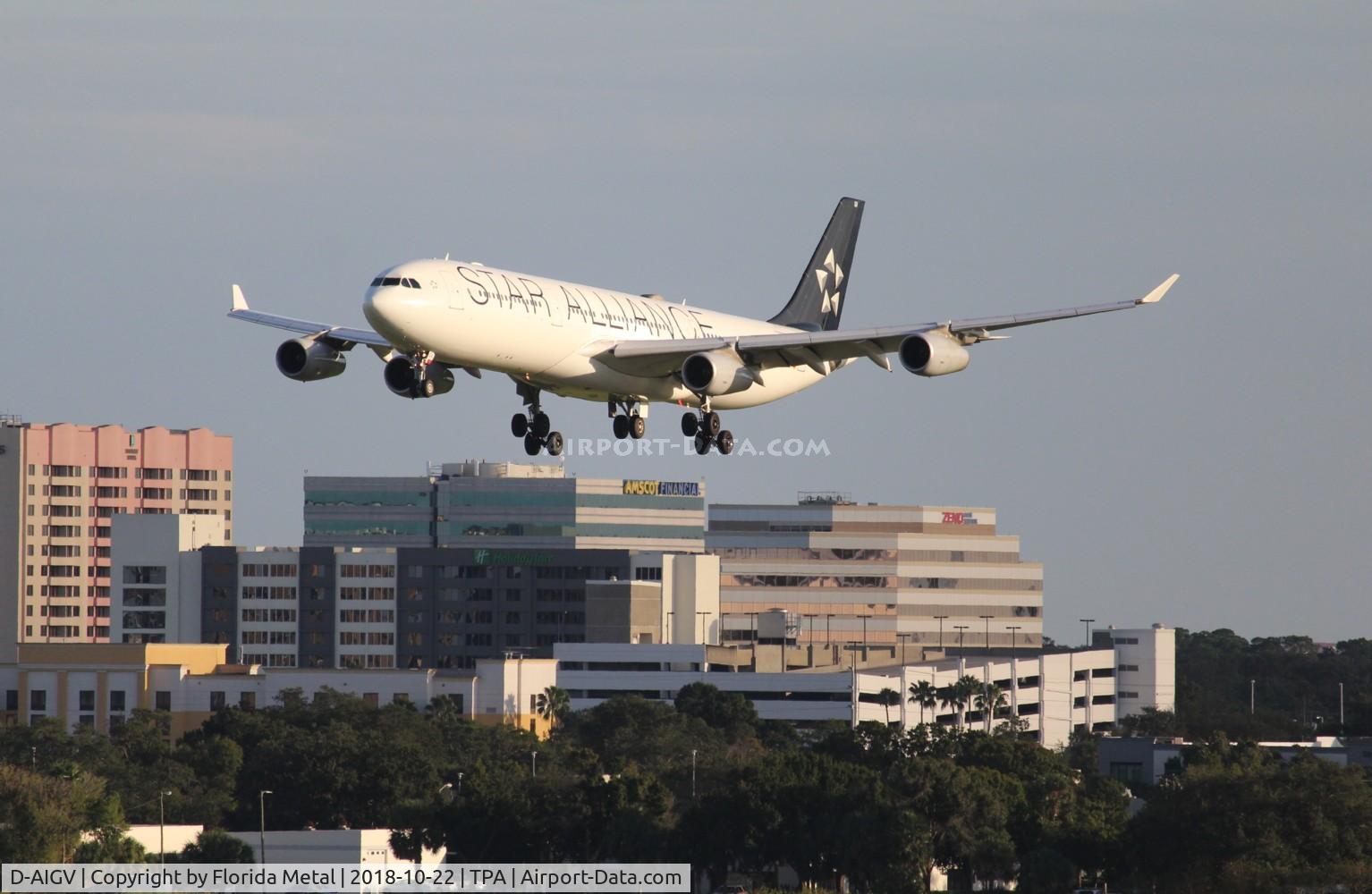 D-AIGV, 2000 Airbus A340-313X C/N 325, Lufthansa
