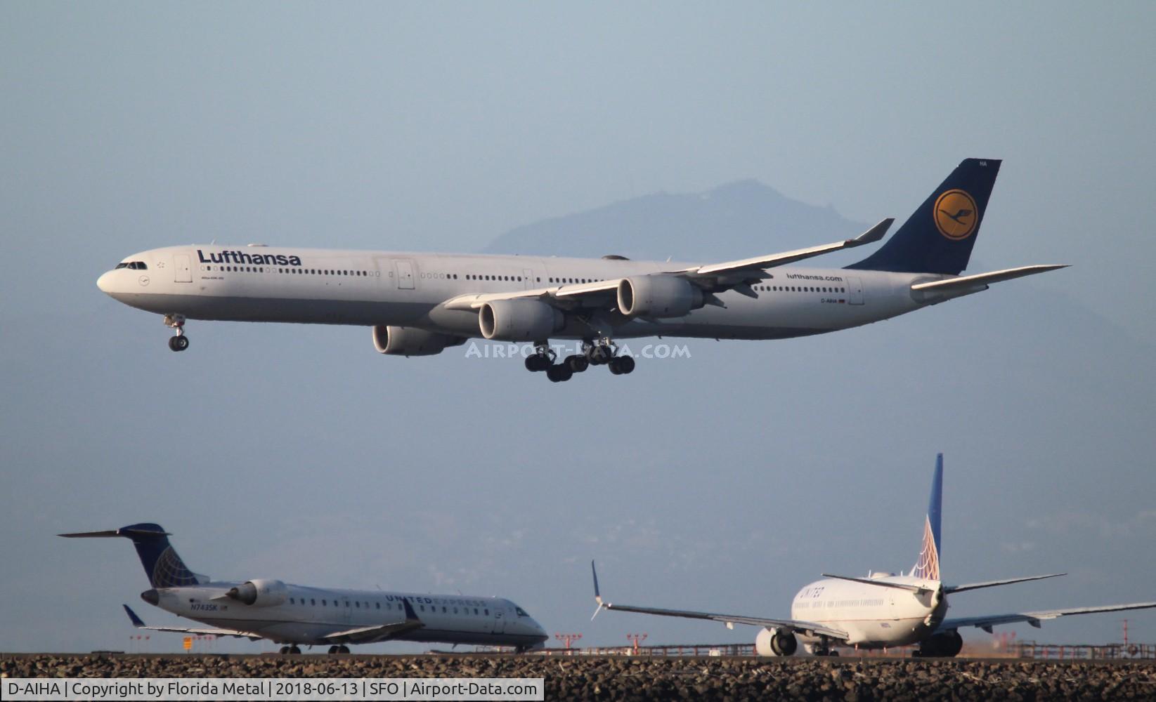 D-AIHA, 2003 Airbus A340-642 C/N 482, Lufthansa