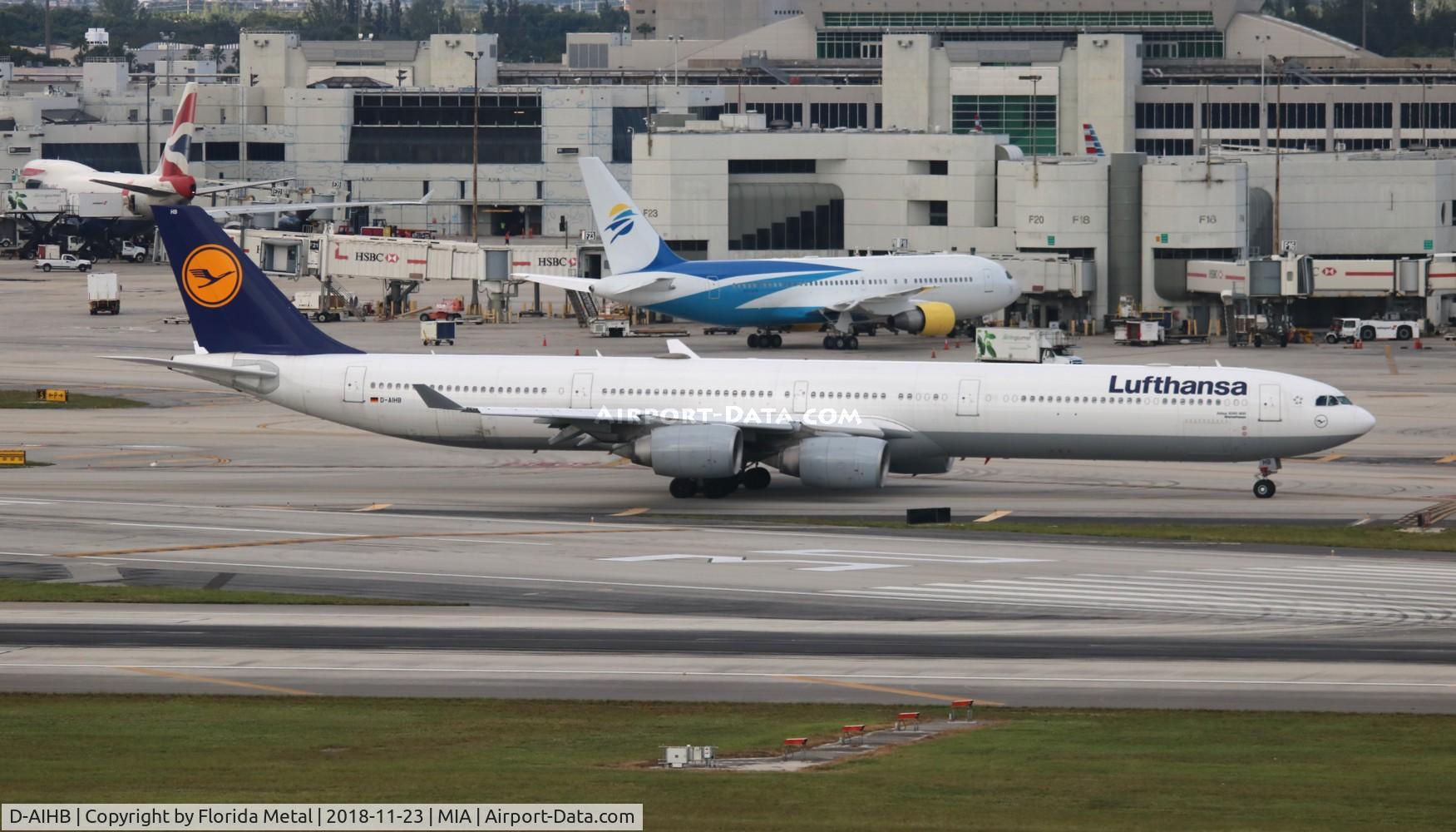 D-AIHB, 2003 Airbus A340-642 C/N 517, Lufthansa