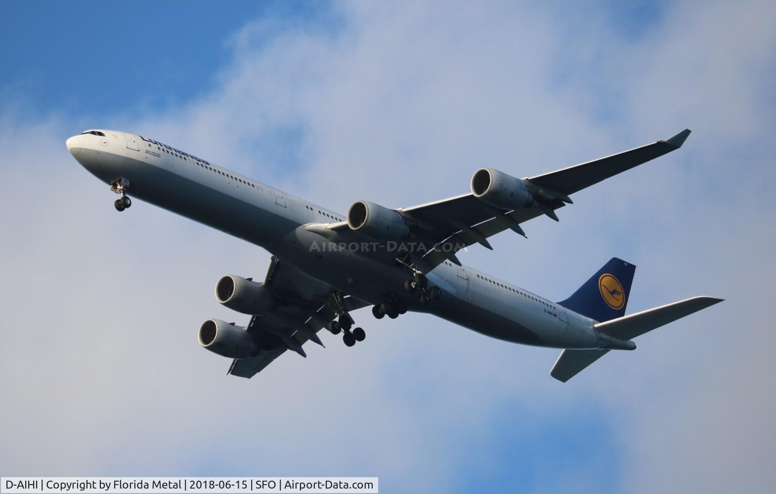 D-AIHI, 2004 Airbus A340-642 C/N 569, Lufthansa
