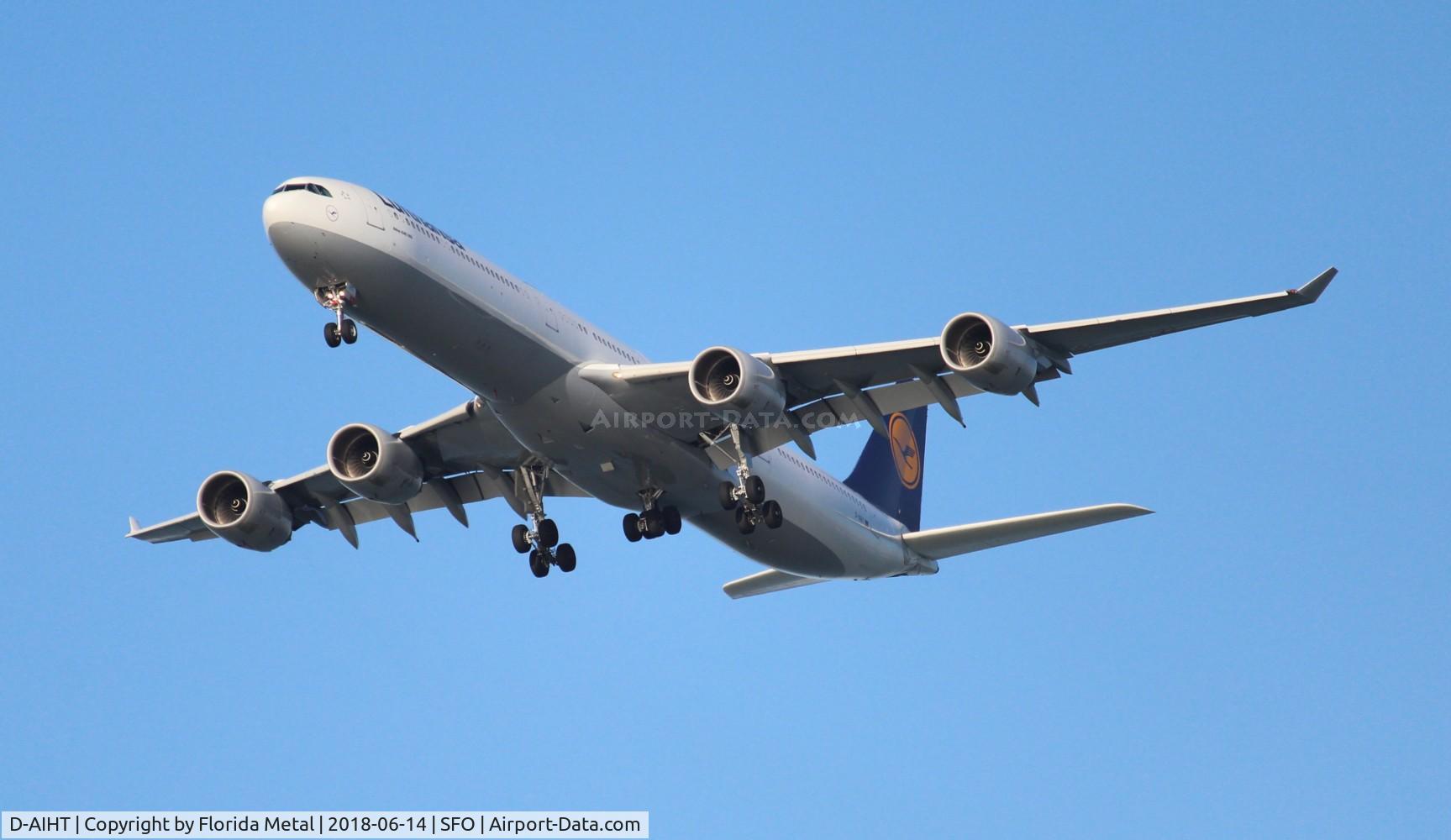 D-AIHT, 2008 Airbus A340-642 C/N 846, Lufthansa