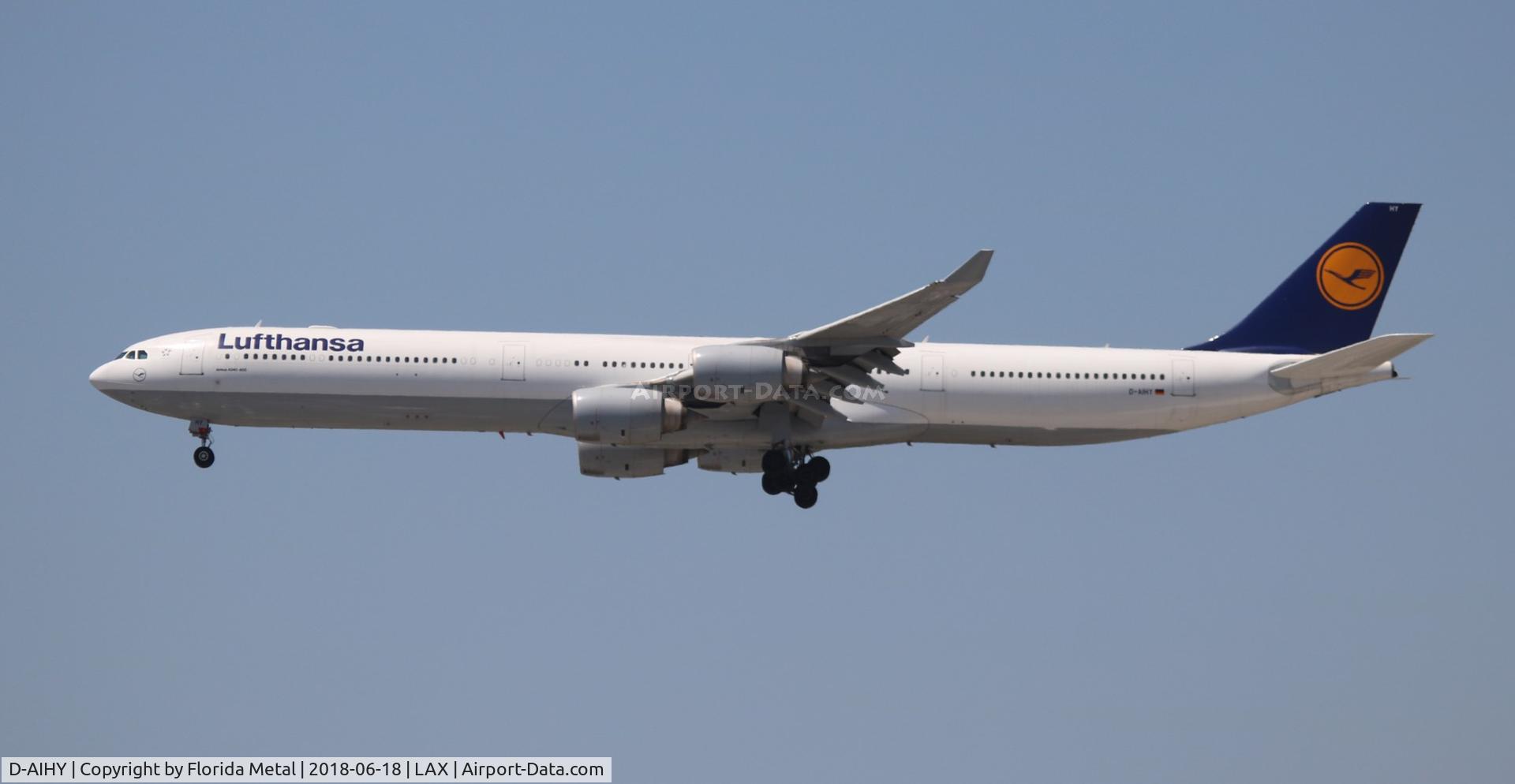 D-AIHY, 2009 Airbus A340-642X C/N 987, Lufthansa