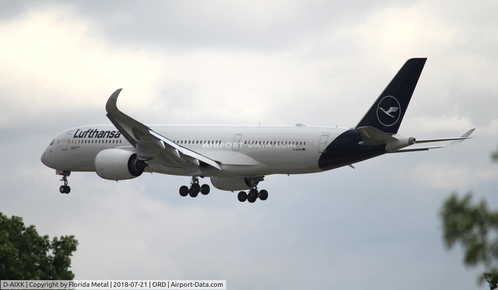 D-AIXK, 2018 Airbus A350-941 C/N 212, Lufthansa