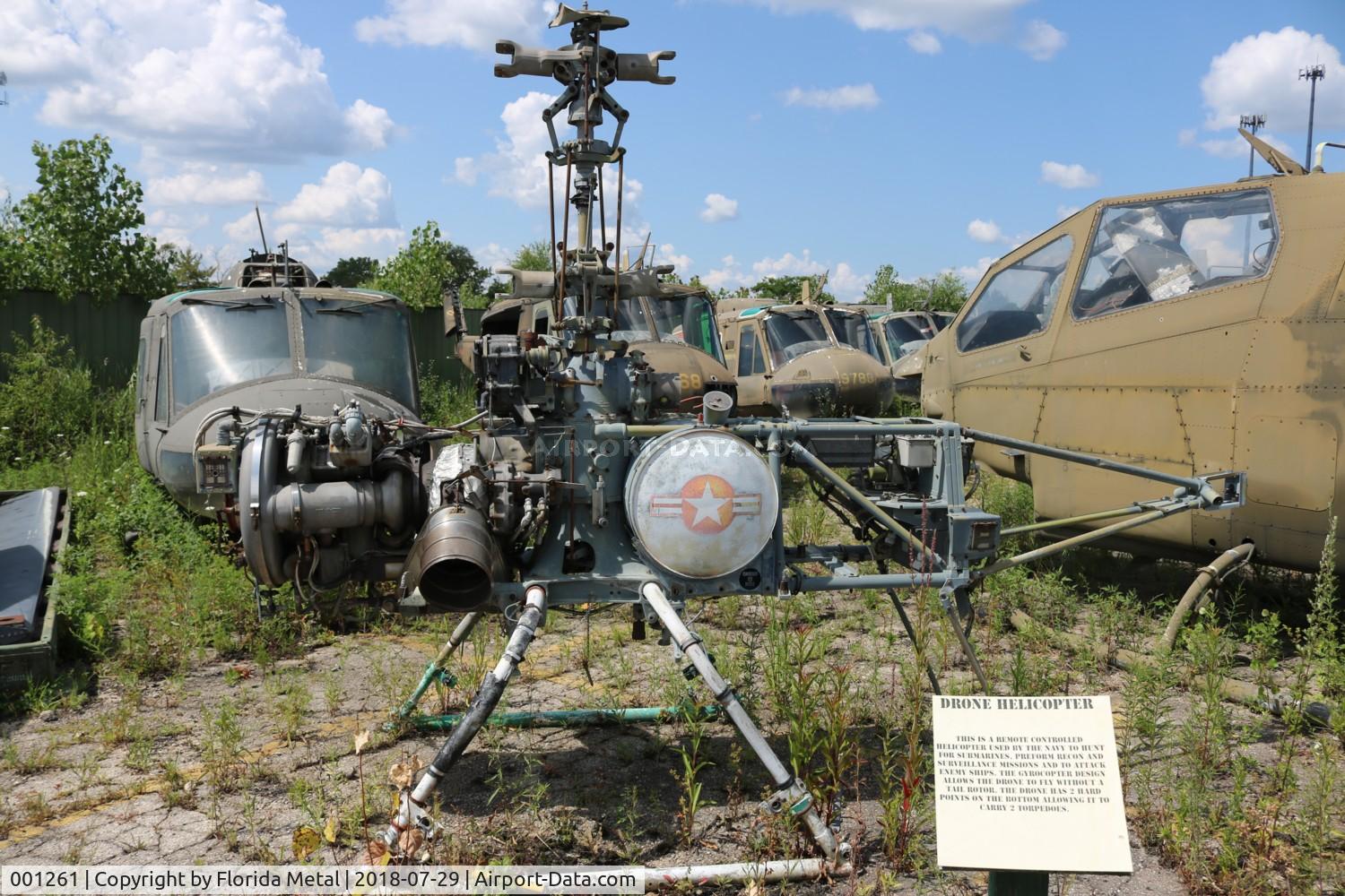 001261, 1965 Gyrodyne QH-50C C/N DS-1261, QH-50C at Russell Military Museum