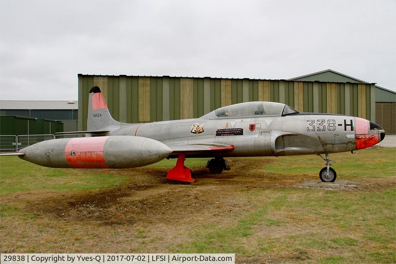 29838, 1952 Lockheed T-33A Shooting Star C/N 580-8144, Lockheed T-33A Shooting Star, Preserved at St Dizier-Robinson Air Base 113 (LFSI)