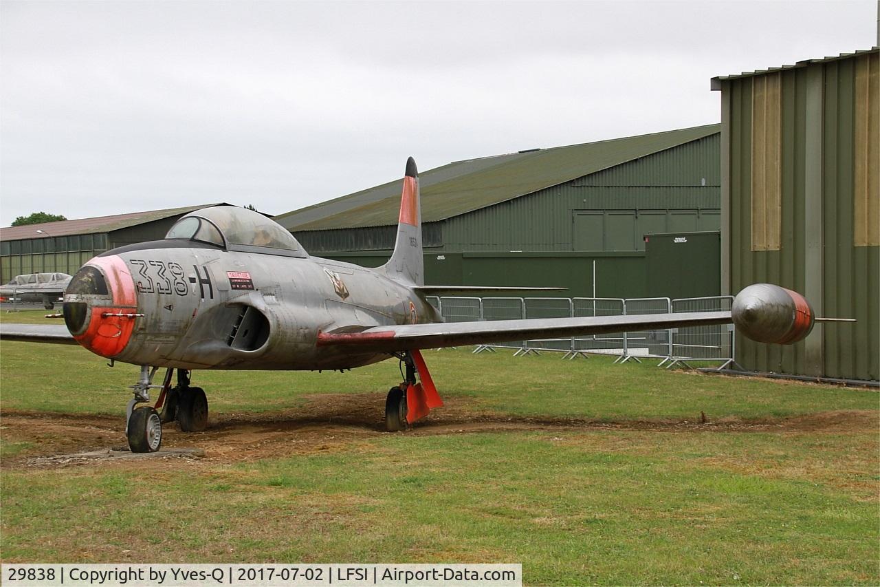 29838, 1952 Lockheed T-33A Shooting Star C/N 580-8144, Lockheed T-33A Shooting Star, Preserved at St Dizier-Robinson Air Base 113 (LFSI)