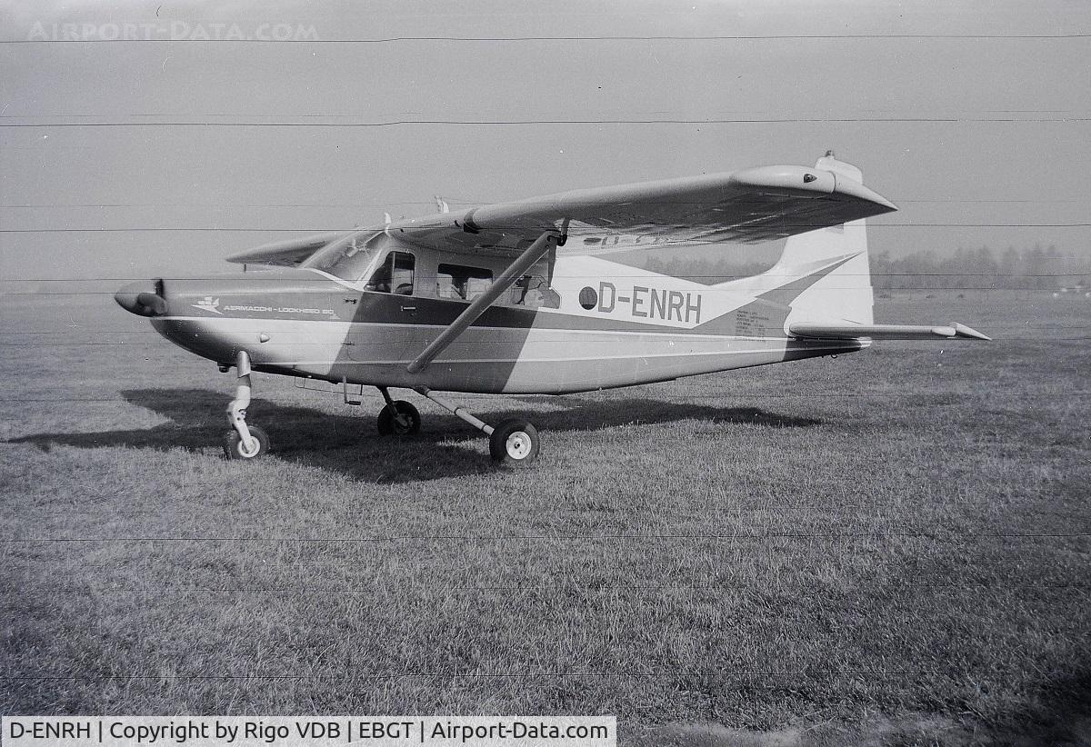D-ENRH, 1964 Aermacchi AL-60B-2 Santa Maria C/N 6243/63, Ghent airport in 1965.