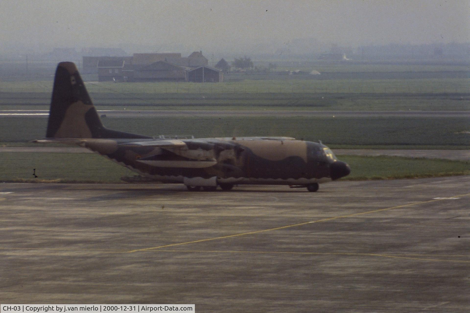 CH-03, 1972 Lockheed C-130H Hercules C/N 382-4461, Ostend, Belgium