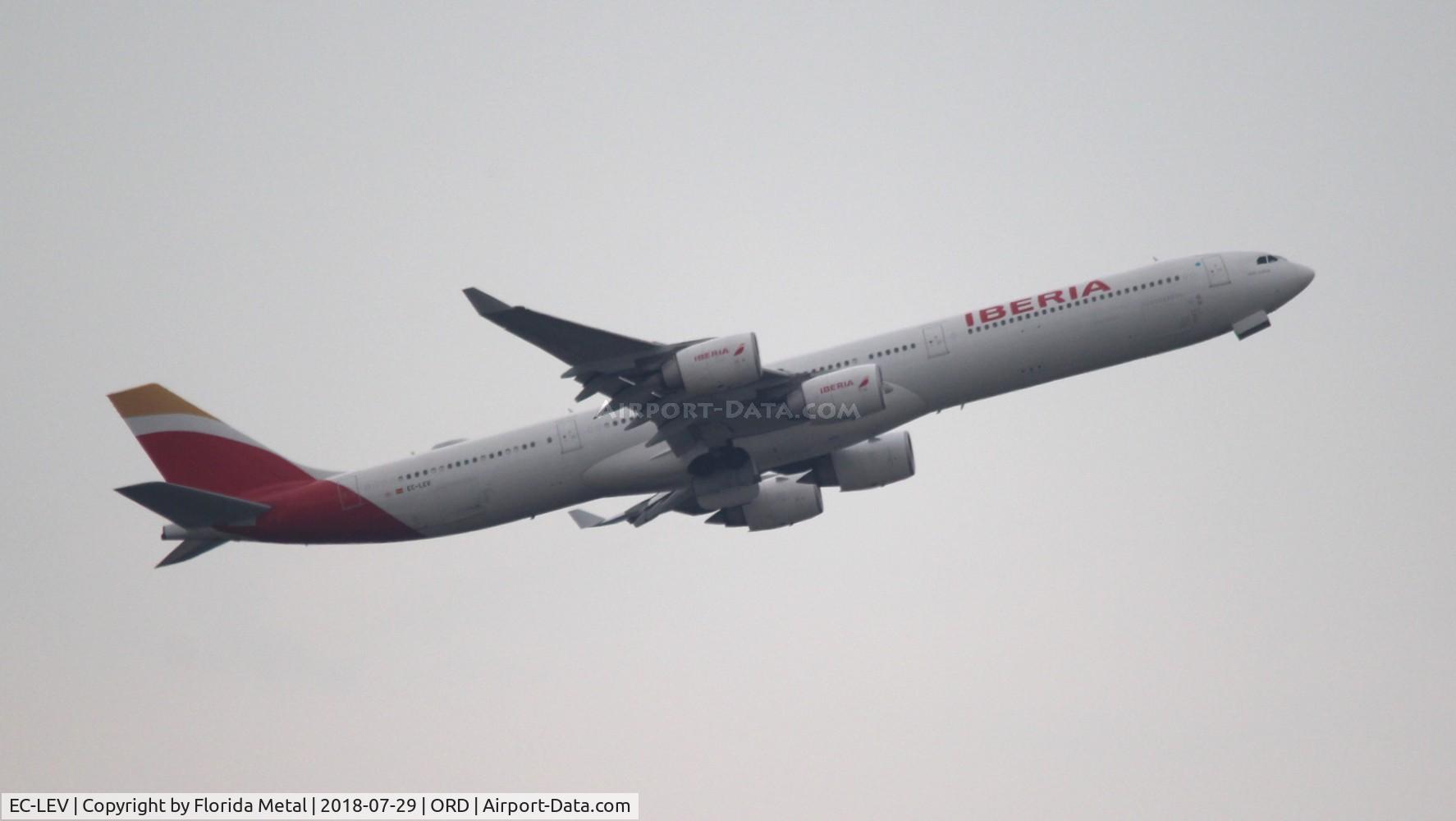 EC-LEV, 2010 Airbus A340-642 C/N 1079, Iberia