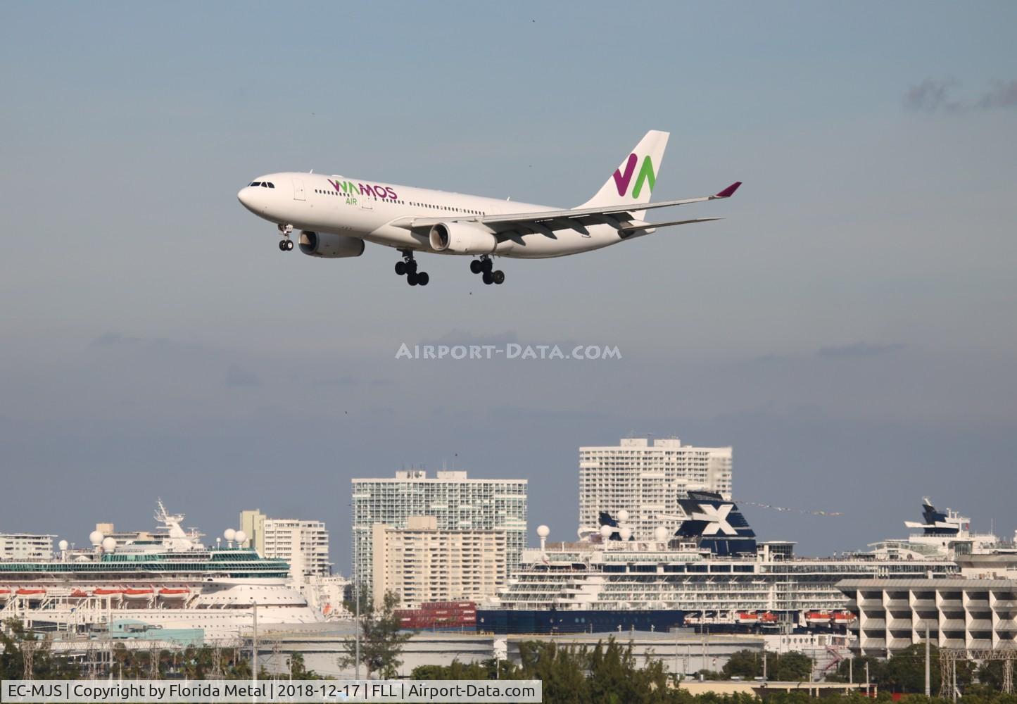 EC-MJS, 1999 Airbus A330-243 C/N 265, Wamos