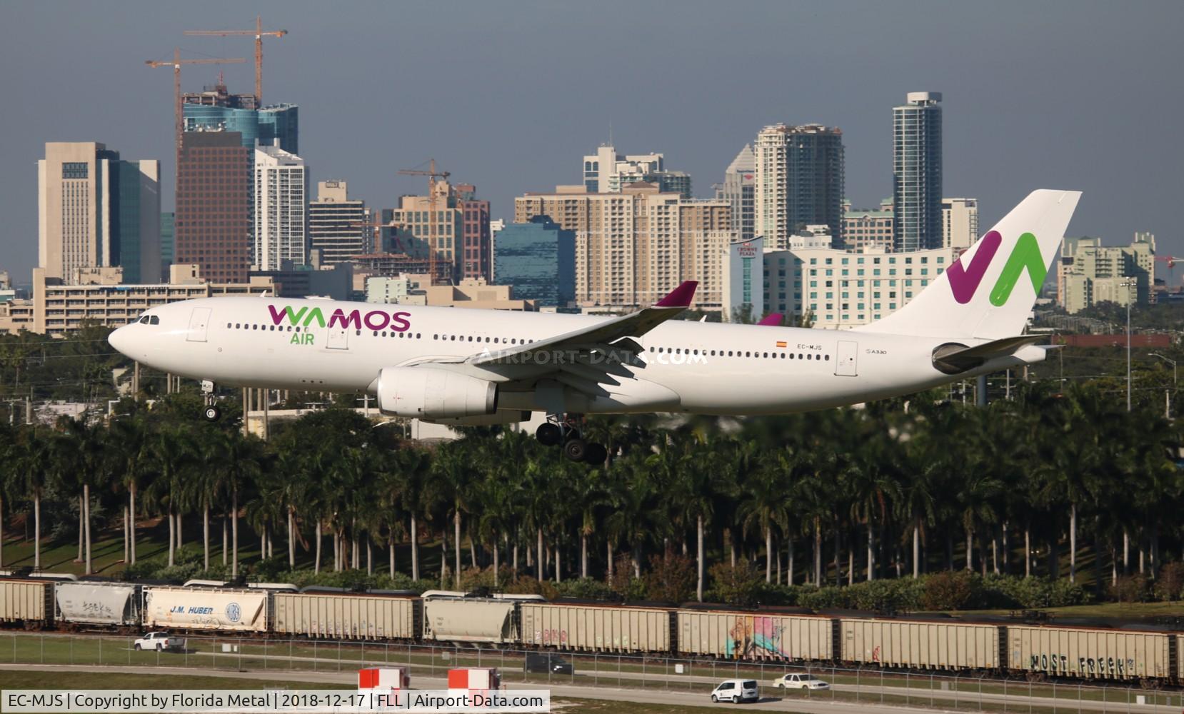 EC-MJS, 1999 Airbus A330-243 C/N 265, Wamos