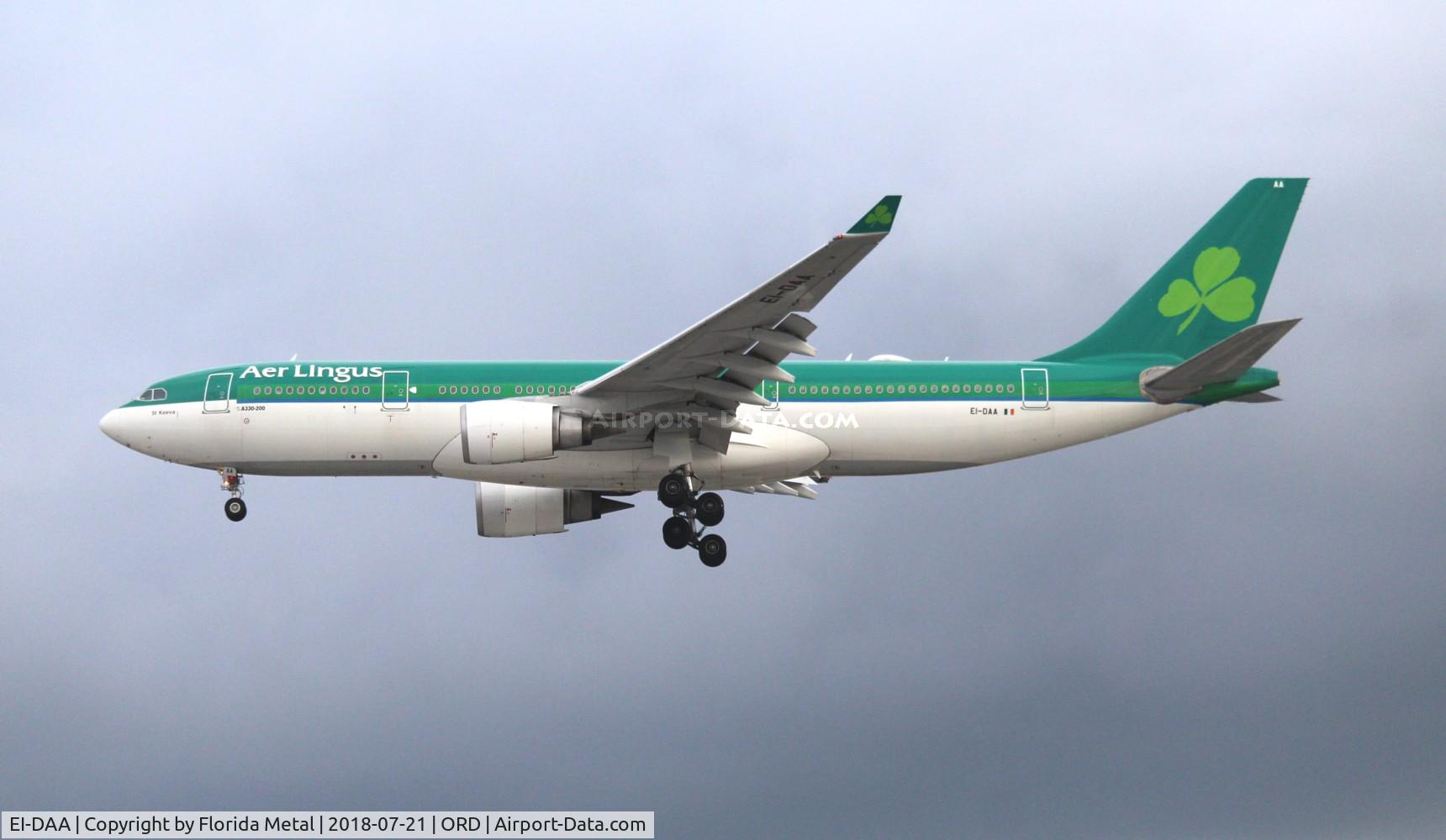EI-DAA, 2001 Airbus A330-202 C/N 397, Aer Lingus