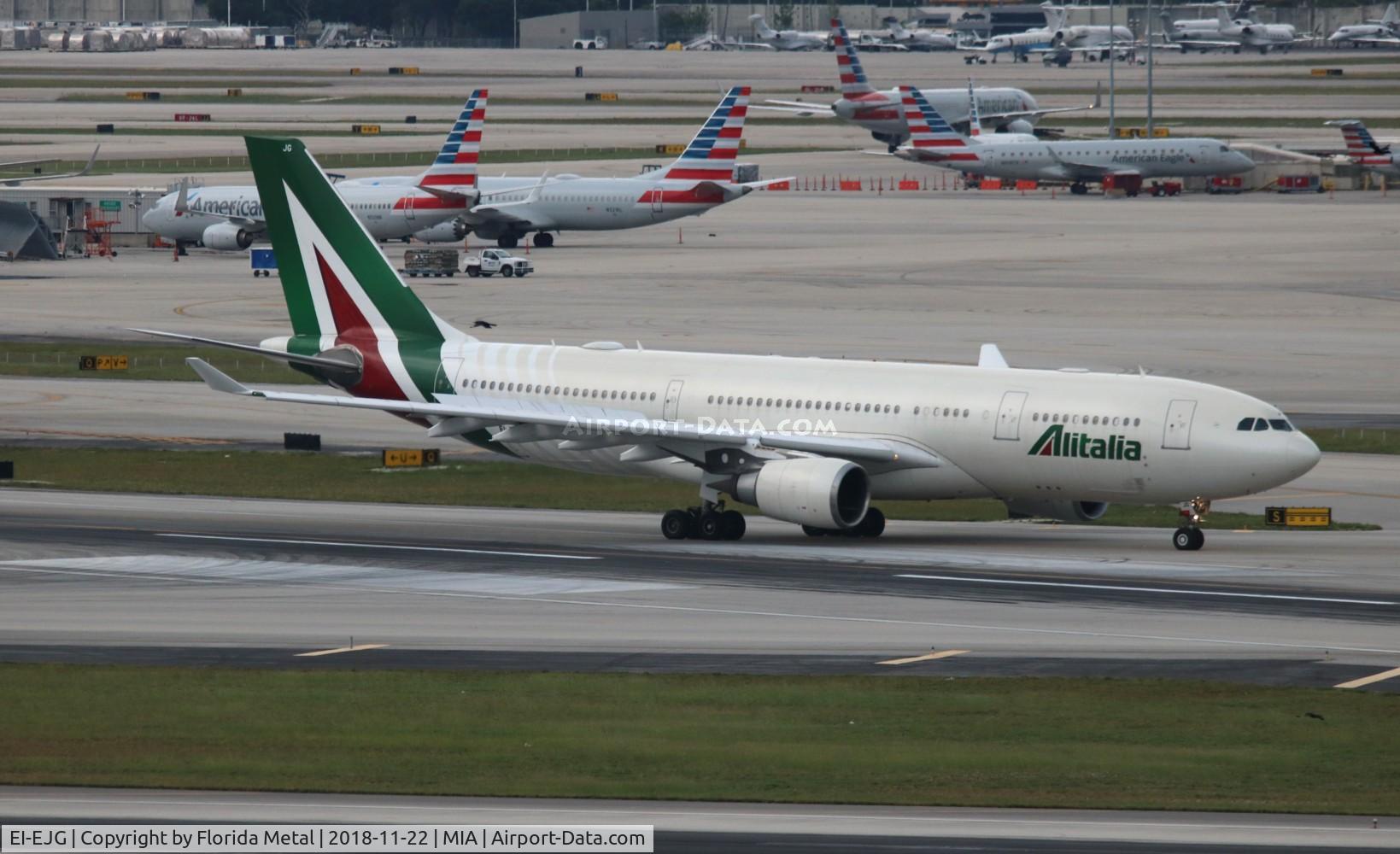 EI-EJG, 2010 Airbus A330-202 C/N 1123, Alitalia