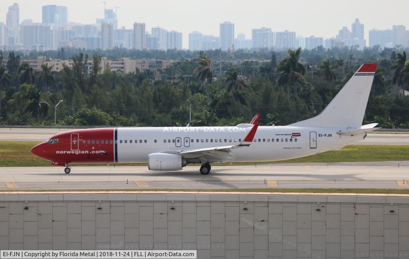 EI-FJN, 2016 Boeing 737-8JP C/N 41152, Norwegian