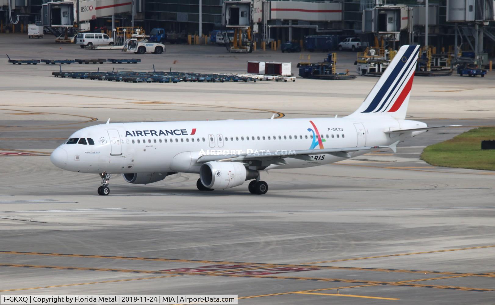 F-GKXQ, 2009 Airbus A320-214 C/N 3777, Air France