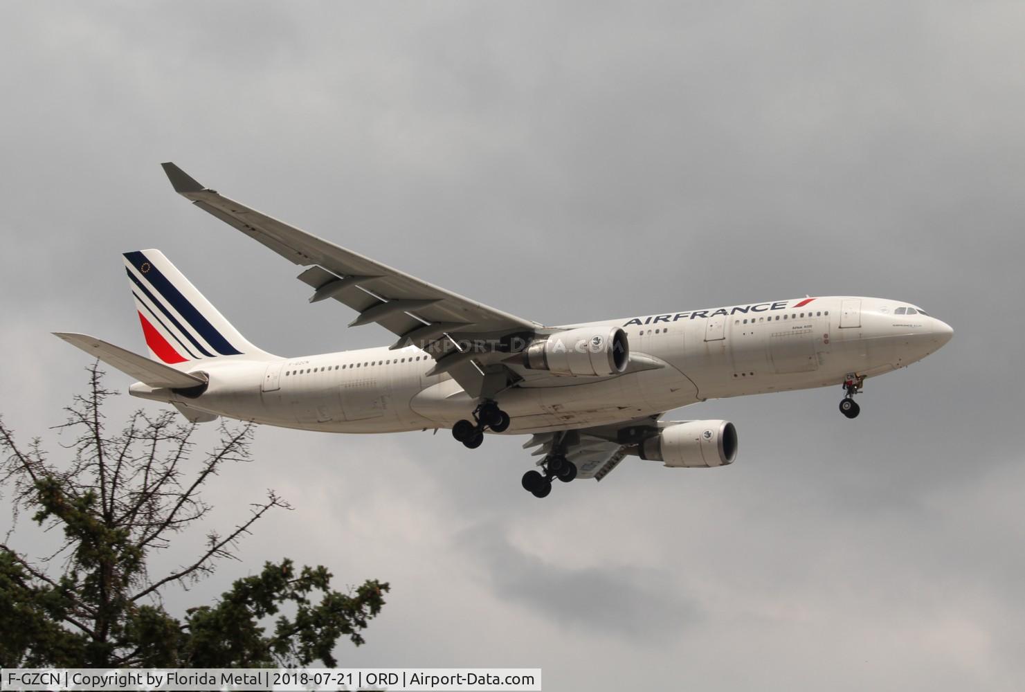 F-GZCN, 2004 Airbus A330-203 C/N 584, Air France