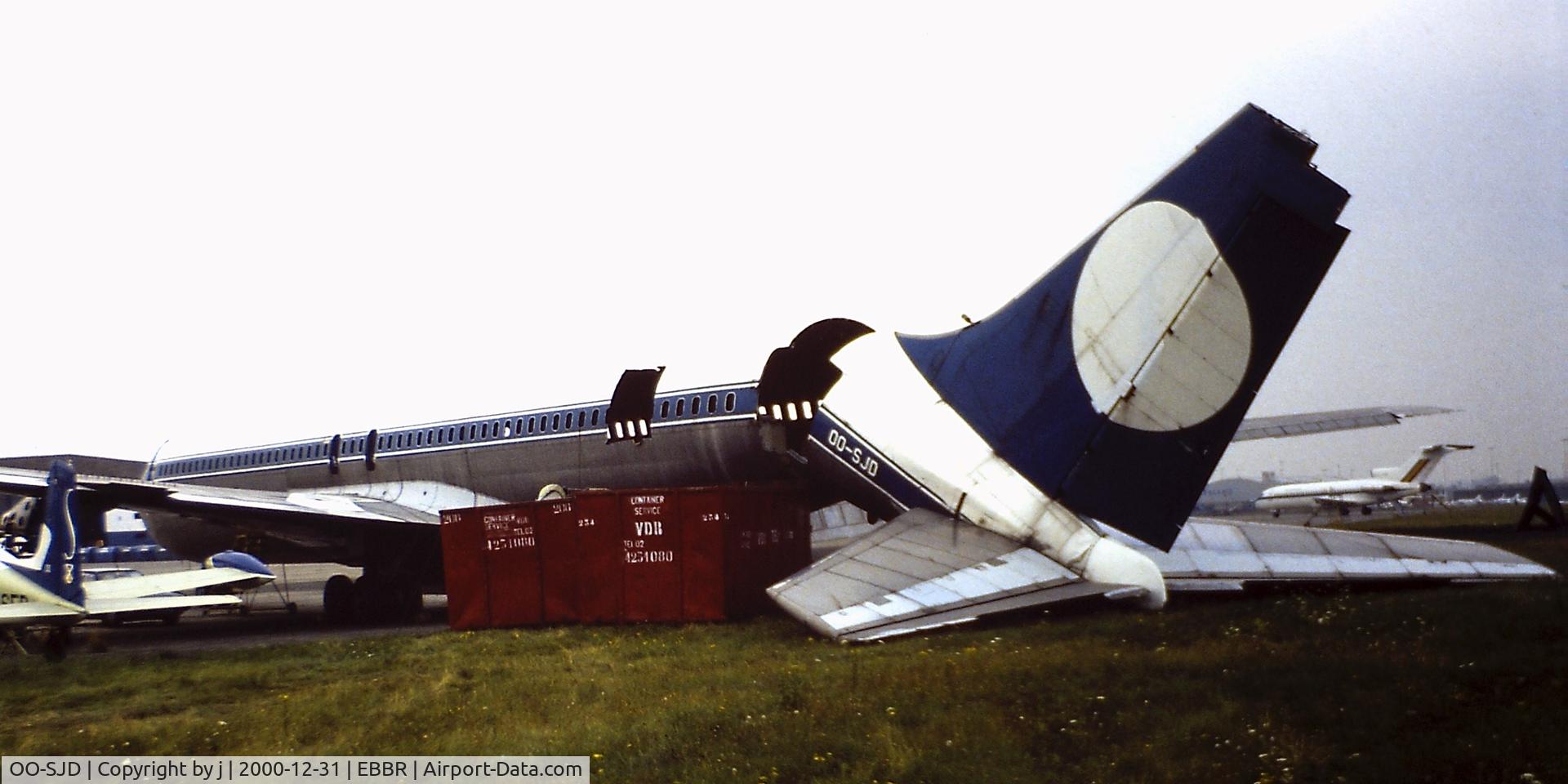 OO-SJD, 1960 Boeing 707-329 C/N 17626, Brussels, belgium
