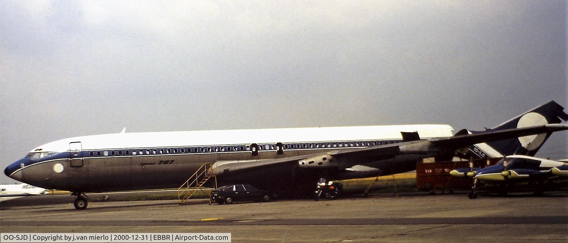 OO-SJD, 1960 Boeing 707-329 C/N 17626, Brussels, Belgium