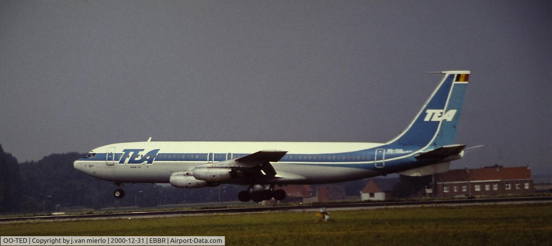 OO-TED, 1959 Boeing 707-131 C/N 17665, Brussels