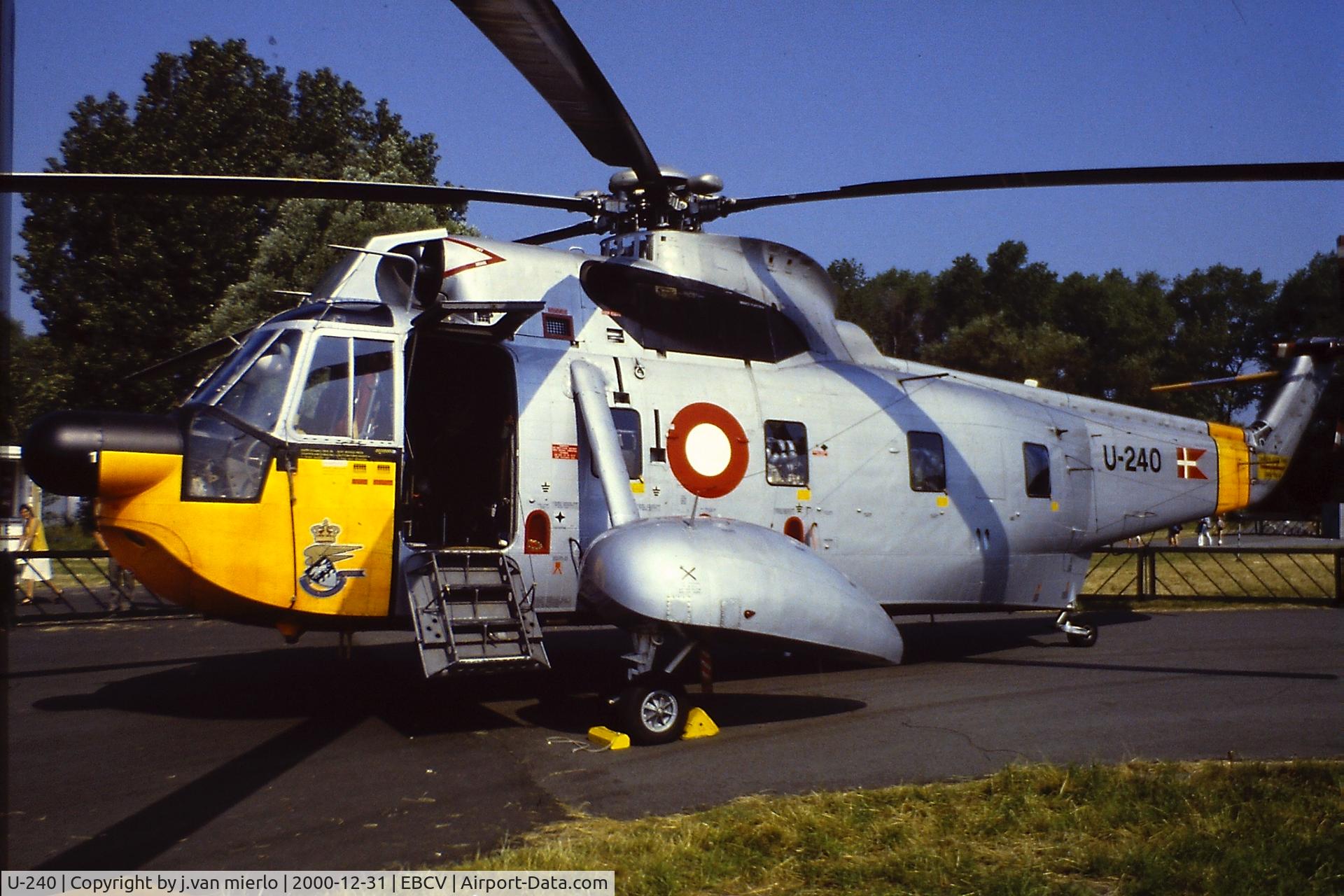 U-240, 1965 Sikorsky S-61A Sea King C/N 61240, Chièvres USAF air show static display 80s