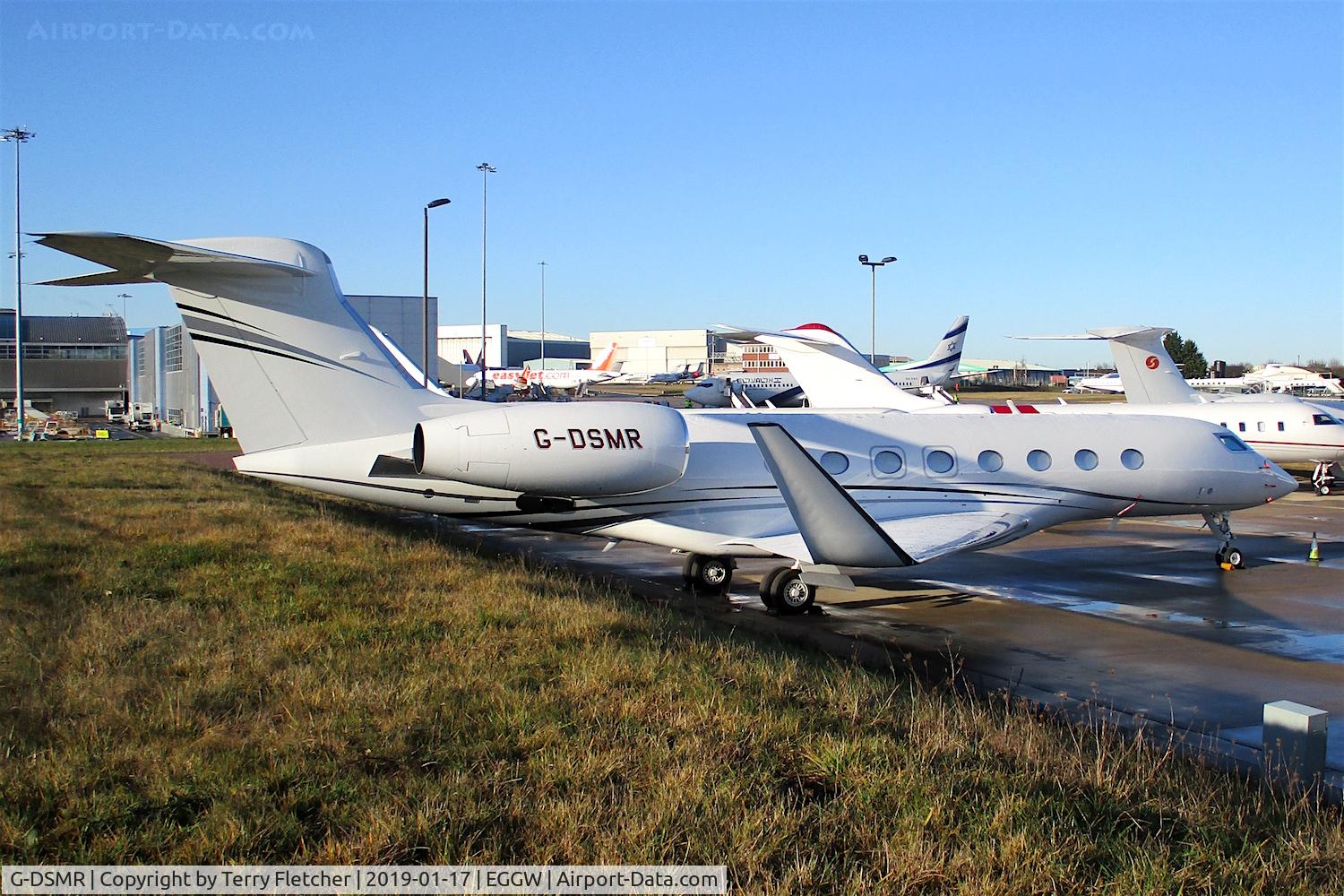 G-DSMR, 2018 Gulfstream G-VI (G650ER) C/N 6329, At Luton